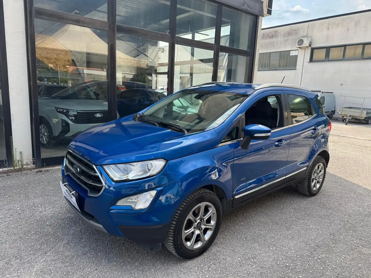 Ford EcoSport 1.5 TDCi 125 CV Start&Stop AWD Titanium Blauw - 2