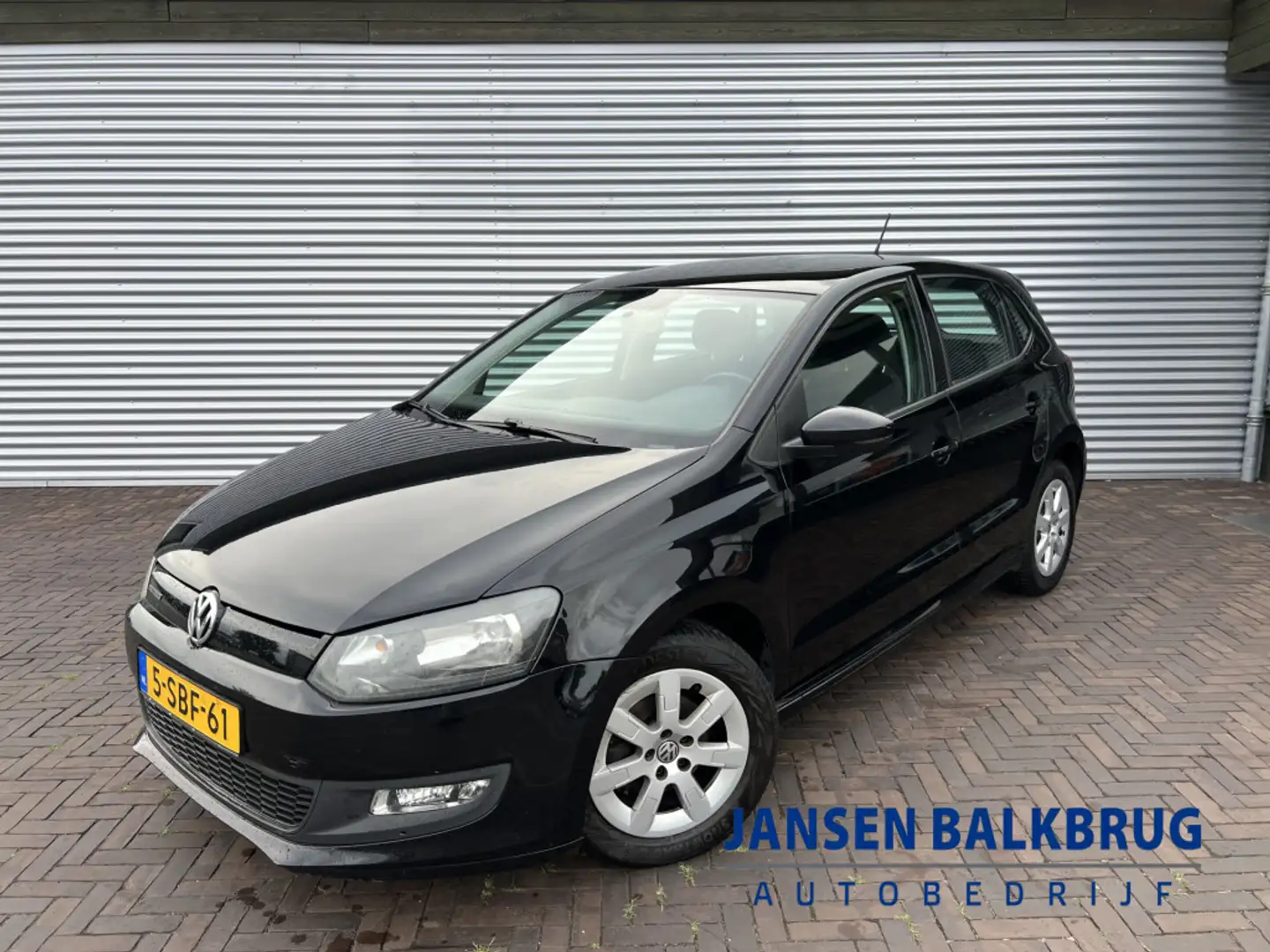 Volkswagen Polo 1.2 TDI BlueMotion Zwart - 1