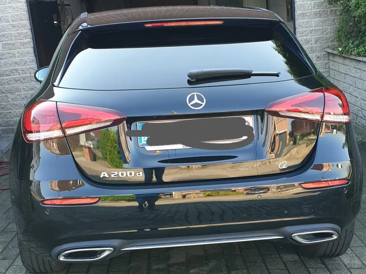 Mercedes-Benz A 200 d Zwart - 1