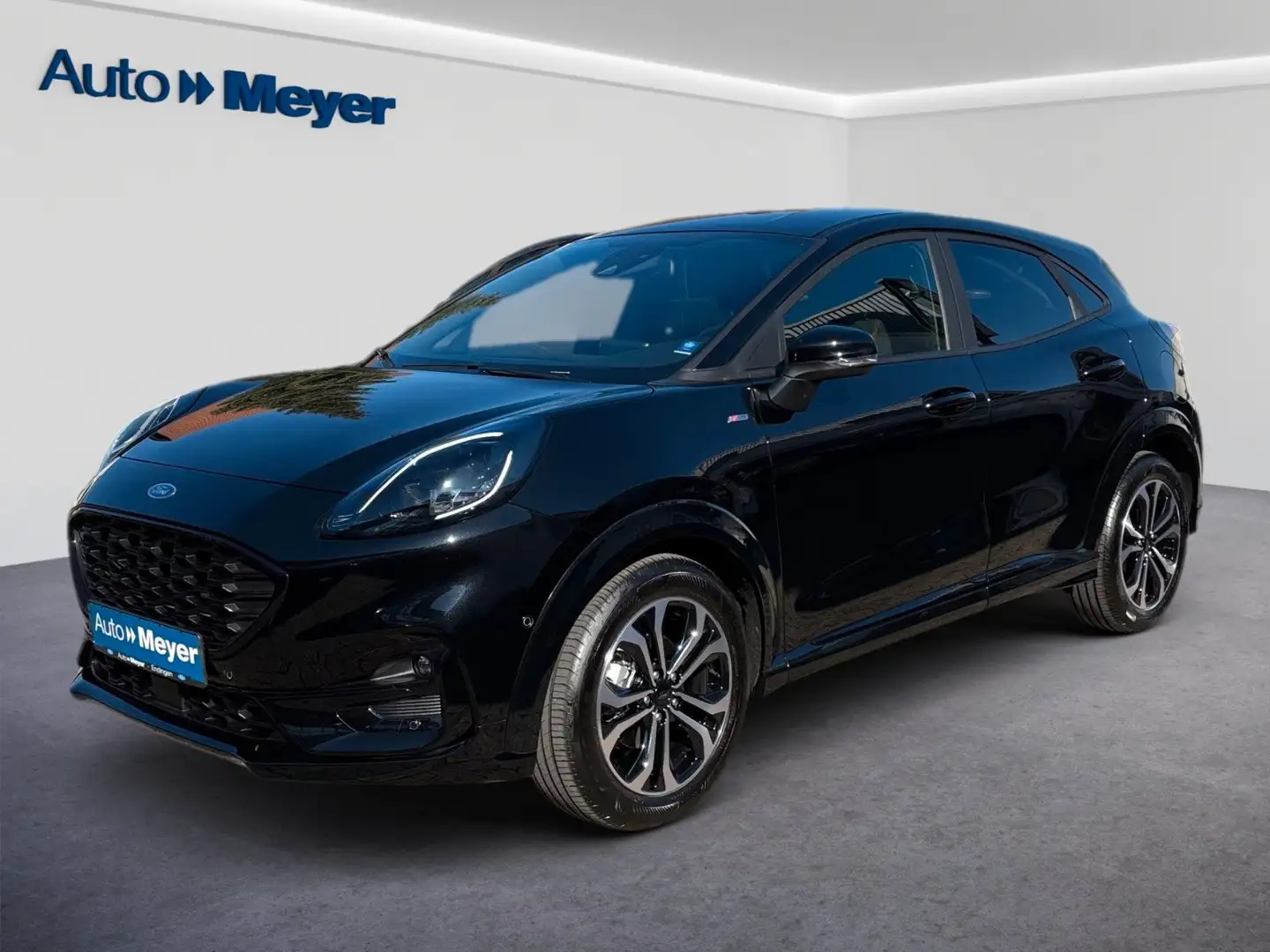 Ford Puma 1.0 HYBRID MHEV 125 ST-Line |AHK| Noir - 1