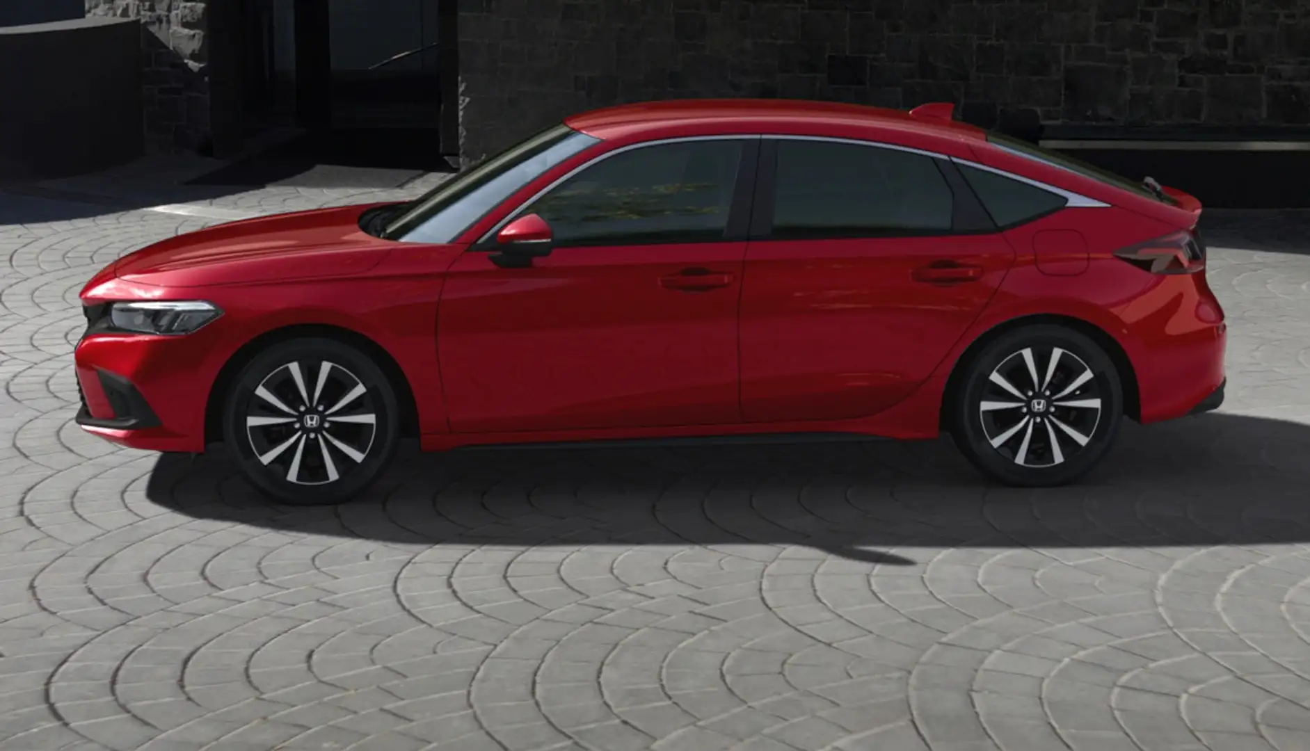 Honda Civic 2.0 e:HEV Elegance | Op bestelling | Navigatie | B Rood - 2
