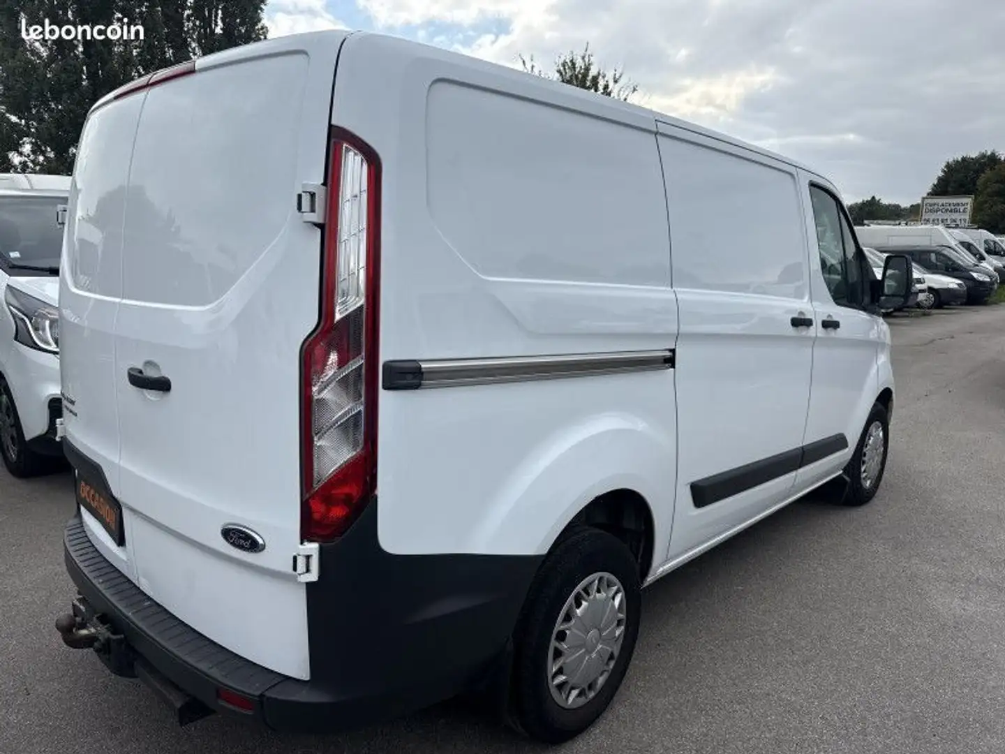 Ford Transit Custom TRANSIT FG 270 L1H1 2.2 TDCI 125CH AMBIENTE Blanc - 2