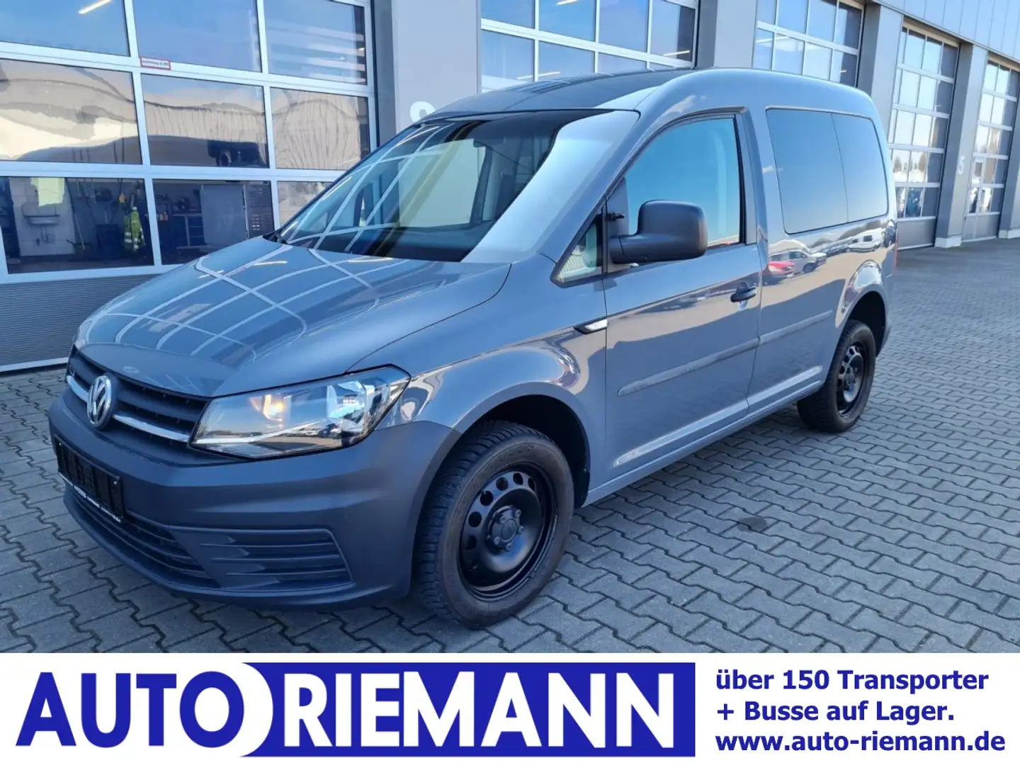 Volkswagen Caddy Kombi 4Motion TDi 5-Sitze KLIMA STHZ TEMPOMA Grau - 1