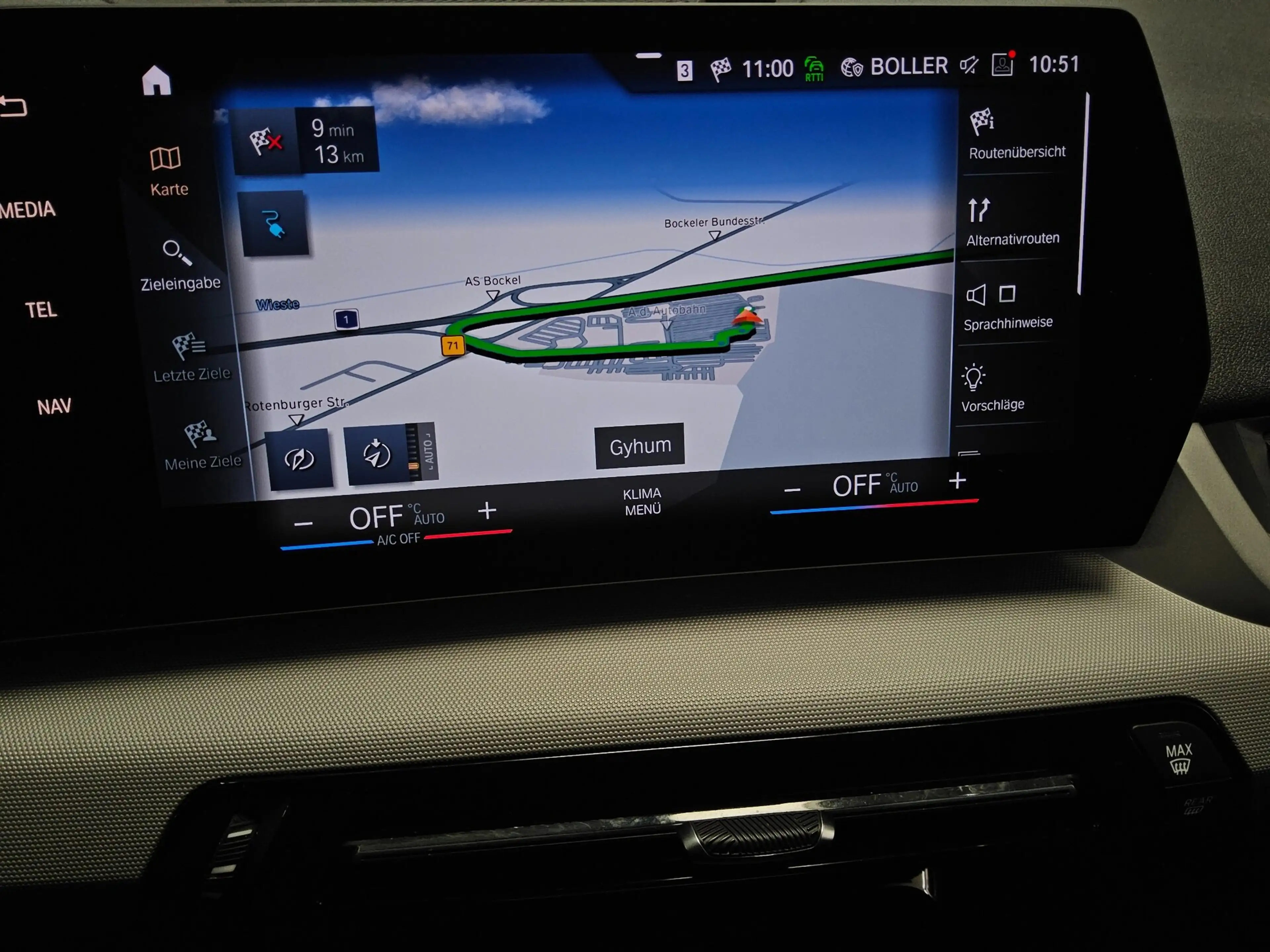 BMW iX IX1 NAVI KLIMAAUT LED RADIO MFL SHZ VC PDC KAMERA HIFI RFK Curved — photo 7