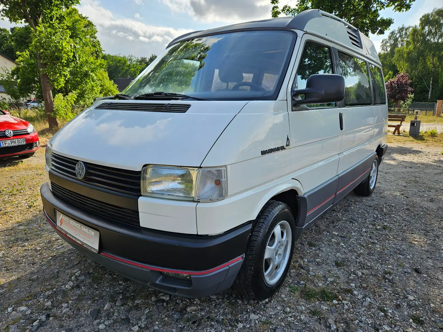 Volkswagen T4 Multivan Campingausbau Dehler,Hochdach, Dusche uvm Weiß - 1