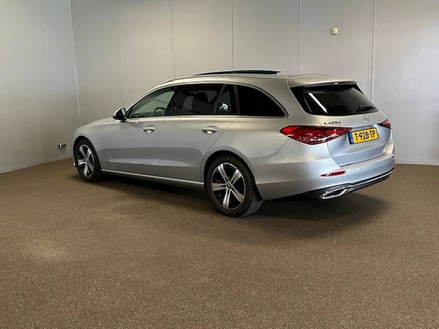 Mercedes-Benz C 220 Estate 220D AVANTGARDE-PANORAMADAK-TREKHAAK-SFEER- Gris - 2