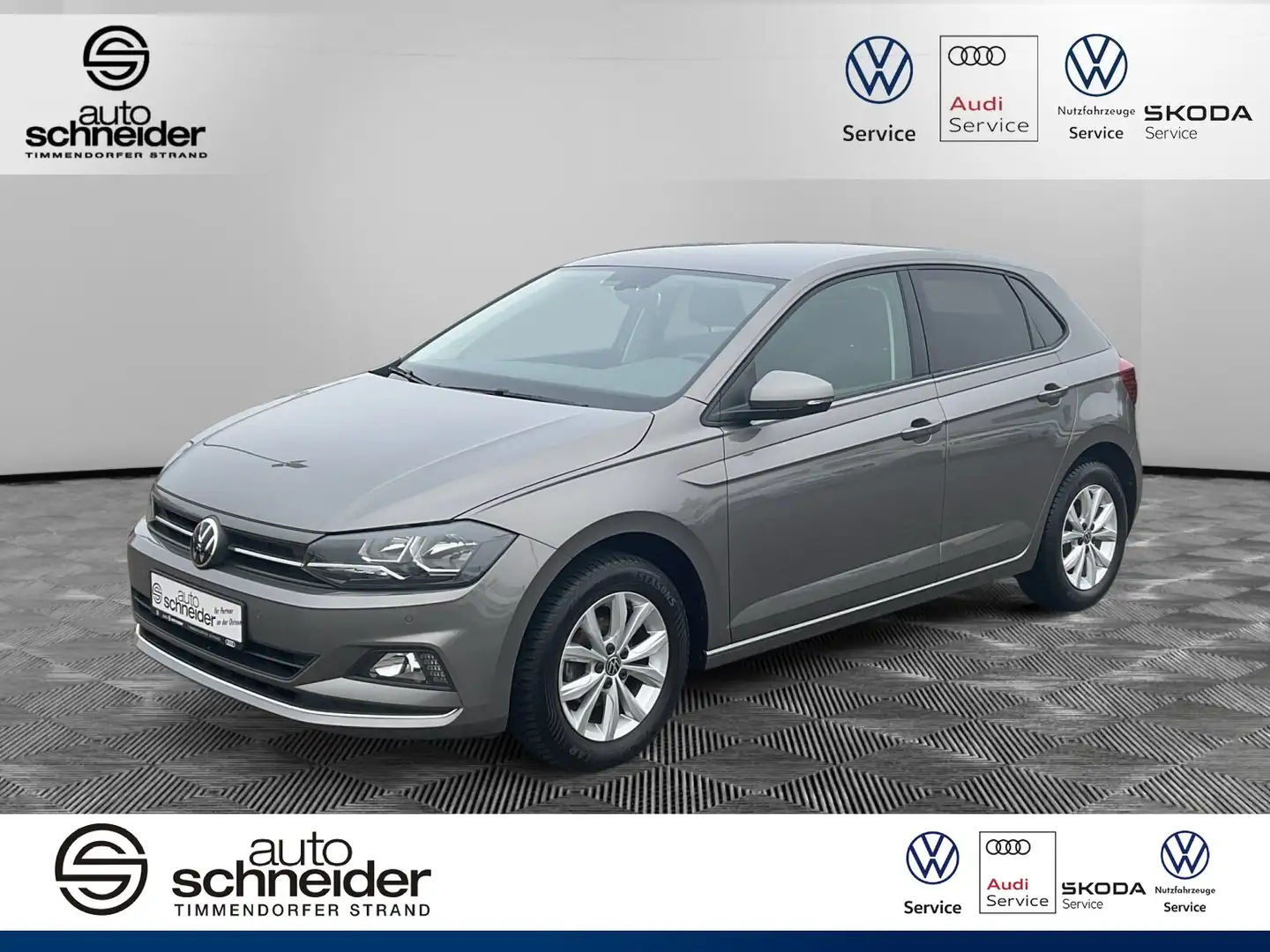 Volkswagen Polo Polo 1.0 TSI Highline Sitzhzg App-Connect DAB+ U Gris - 1