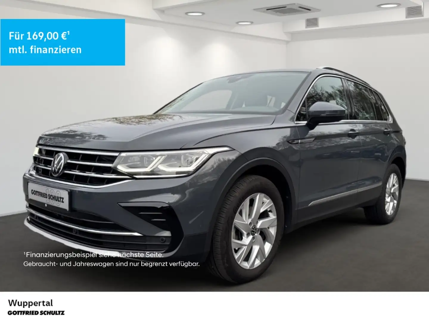 Volkswagen Tiguan 2.0 TDI DSG STHZ NAVI ACC LED SHZ PDC LM Grau - 1
