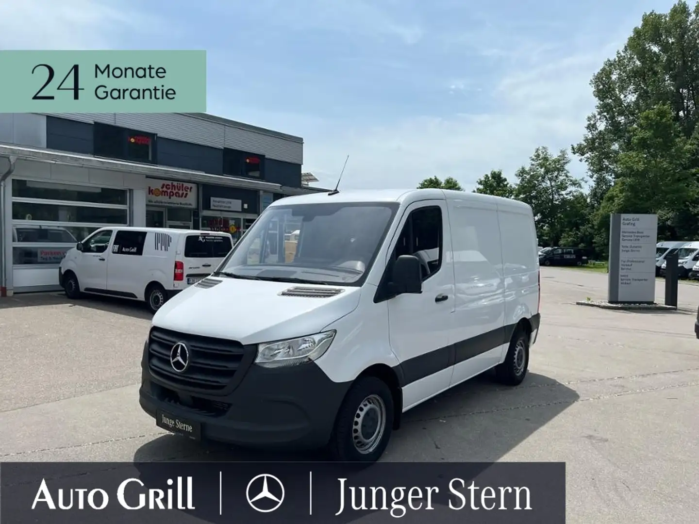 Mercedes-Benz Sprinter 211 KASTEN 6-Gang Holzboden DAB AHK Bianco - 2