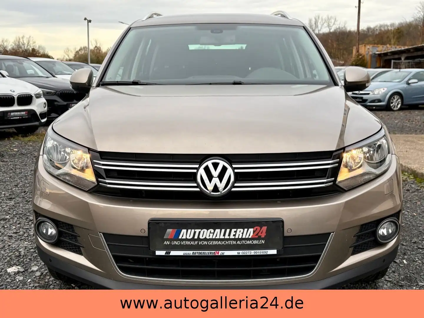 Volkswagen Tiguan 1.4 TSI Cup Sport & Style Navi SPORTSITZE Beige - 2