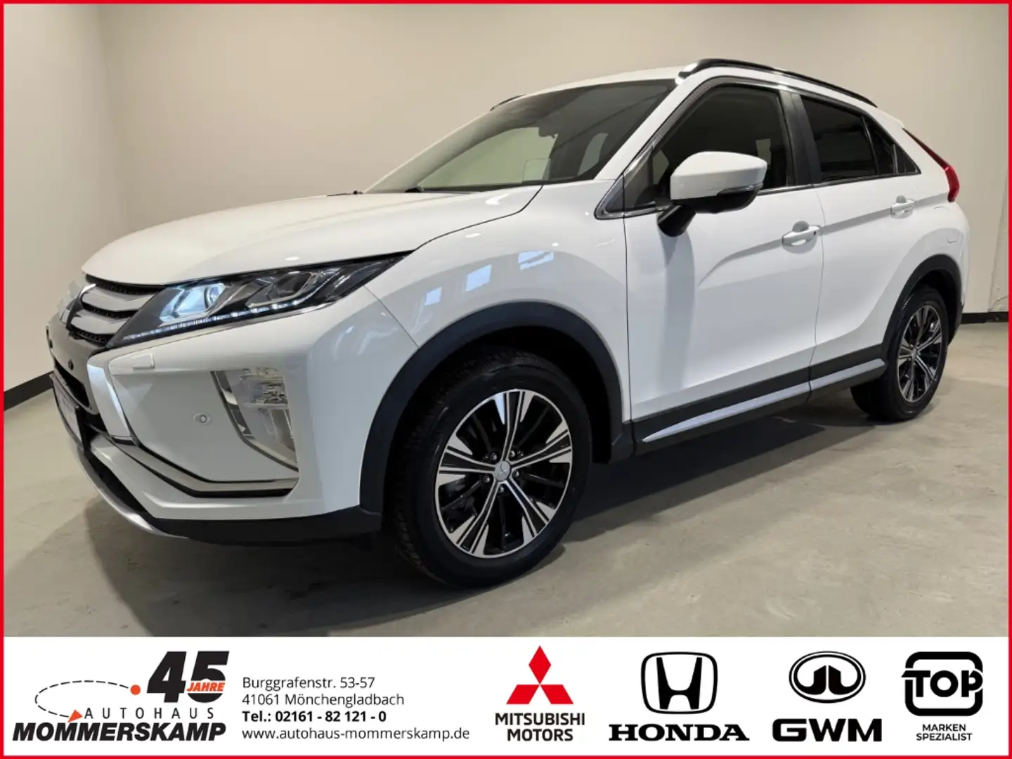 Mitsubishi Eclipse Cross Top 2WD 1.5+Leder+AHK+Navi+Kamera+Sitzhzg v&h+PDC Blanc - 1