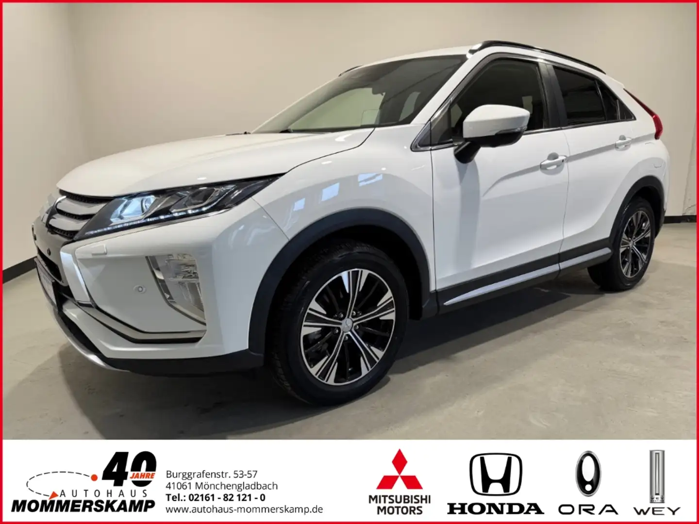 Mitsubishi Eclipse Cross Top 2WD 1.5+Leder+AHK+Navi+Kamera+Sitzhzg v&h+PDC Weiß - 1