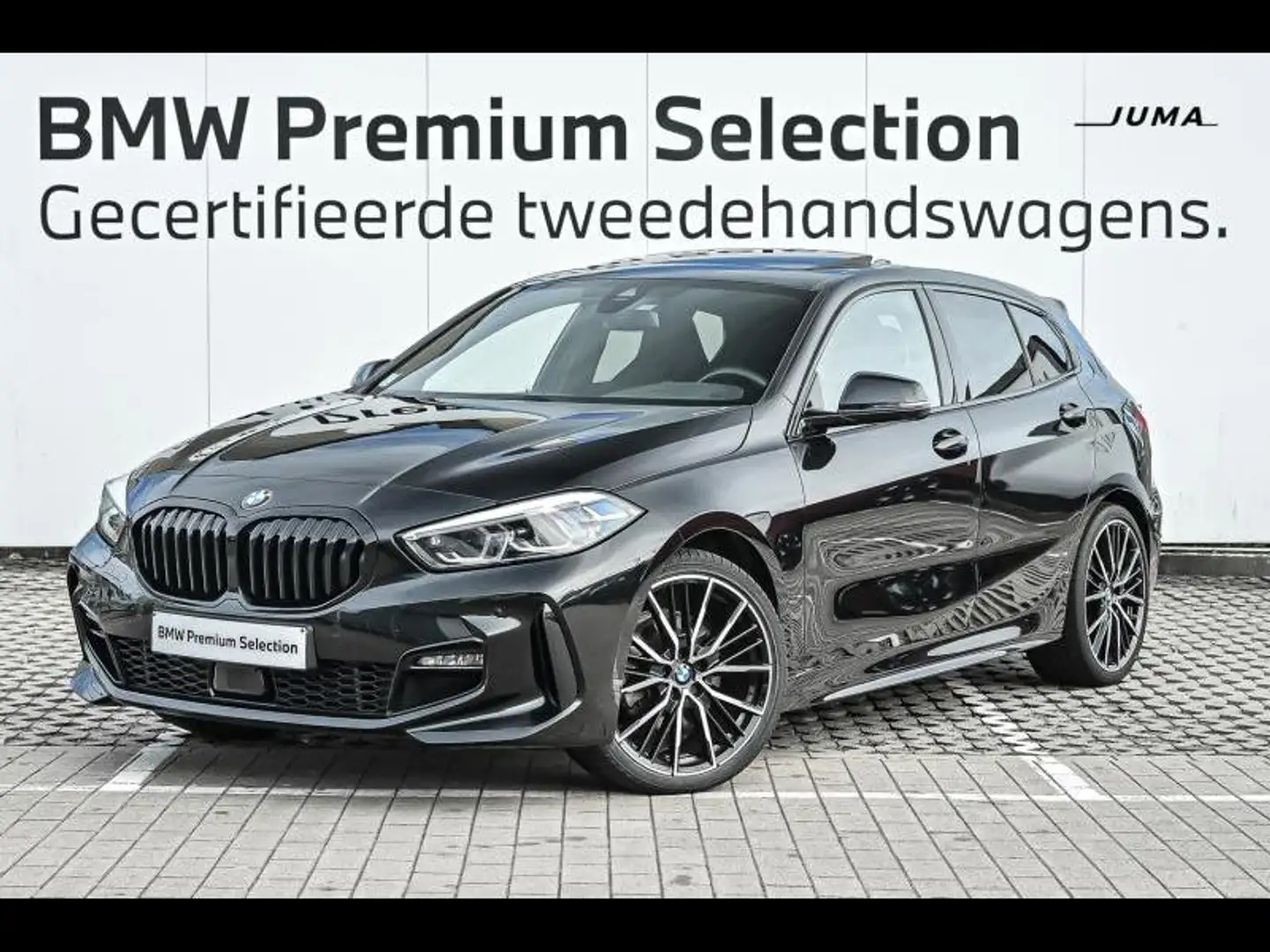 BMW 118 Hatch Zwart - 1