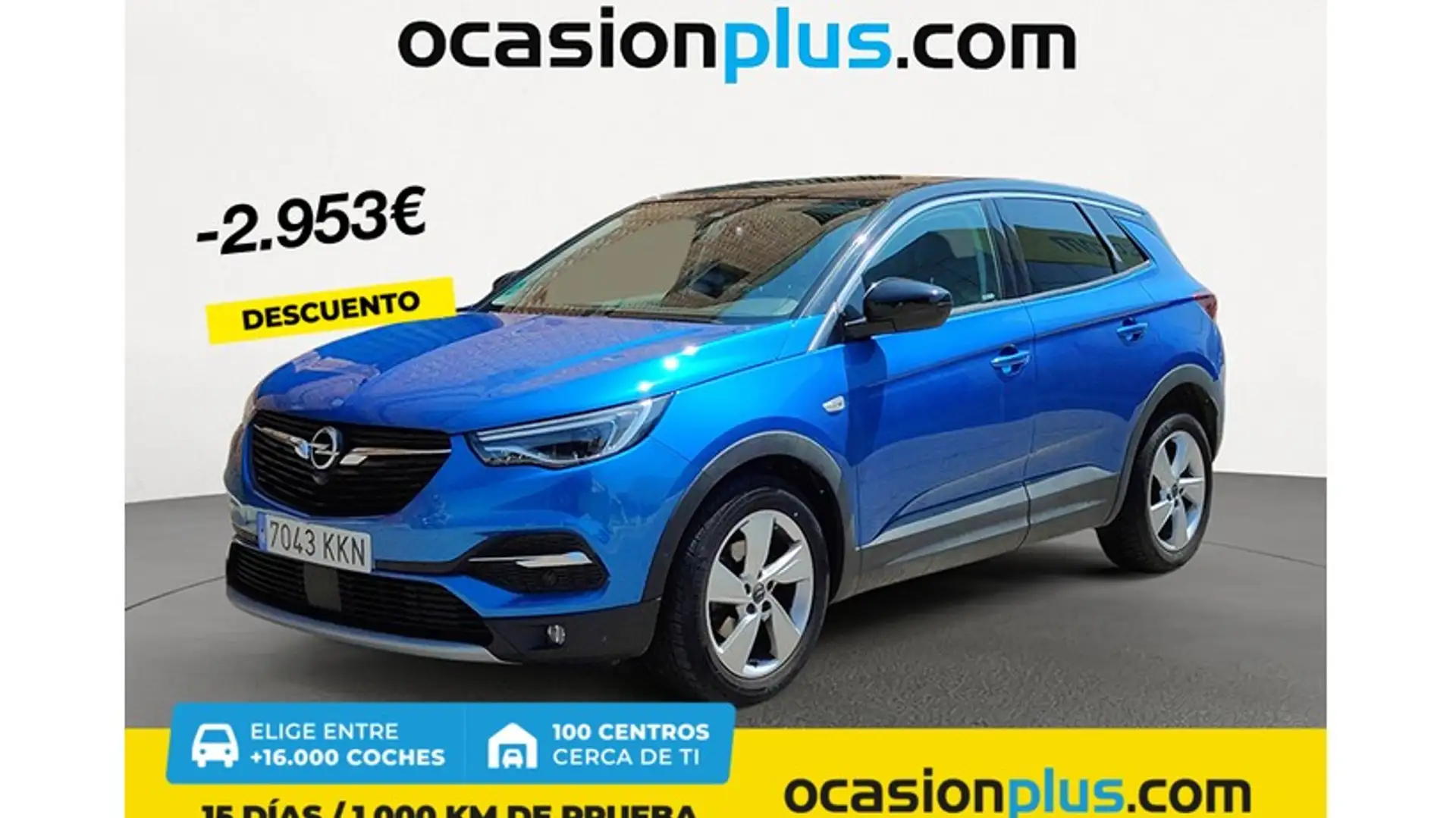 Opel Grandland X 1.6CDTi S&S Excellence AT6 120 Bleu - 1