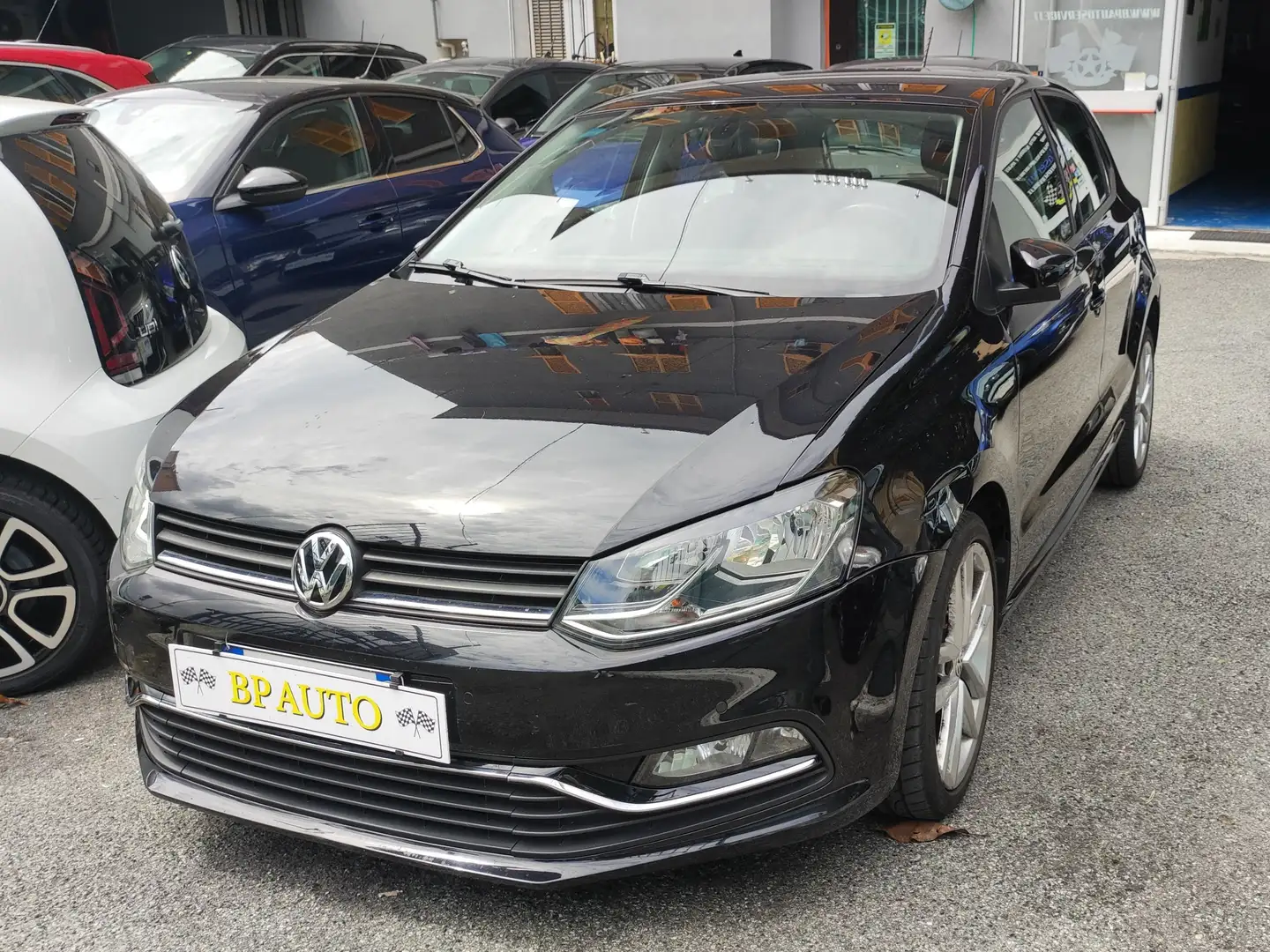 Volkswagen Polo Polo V 2014 5p 1.2 tsi bm Highline 90cv Nero - 1