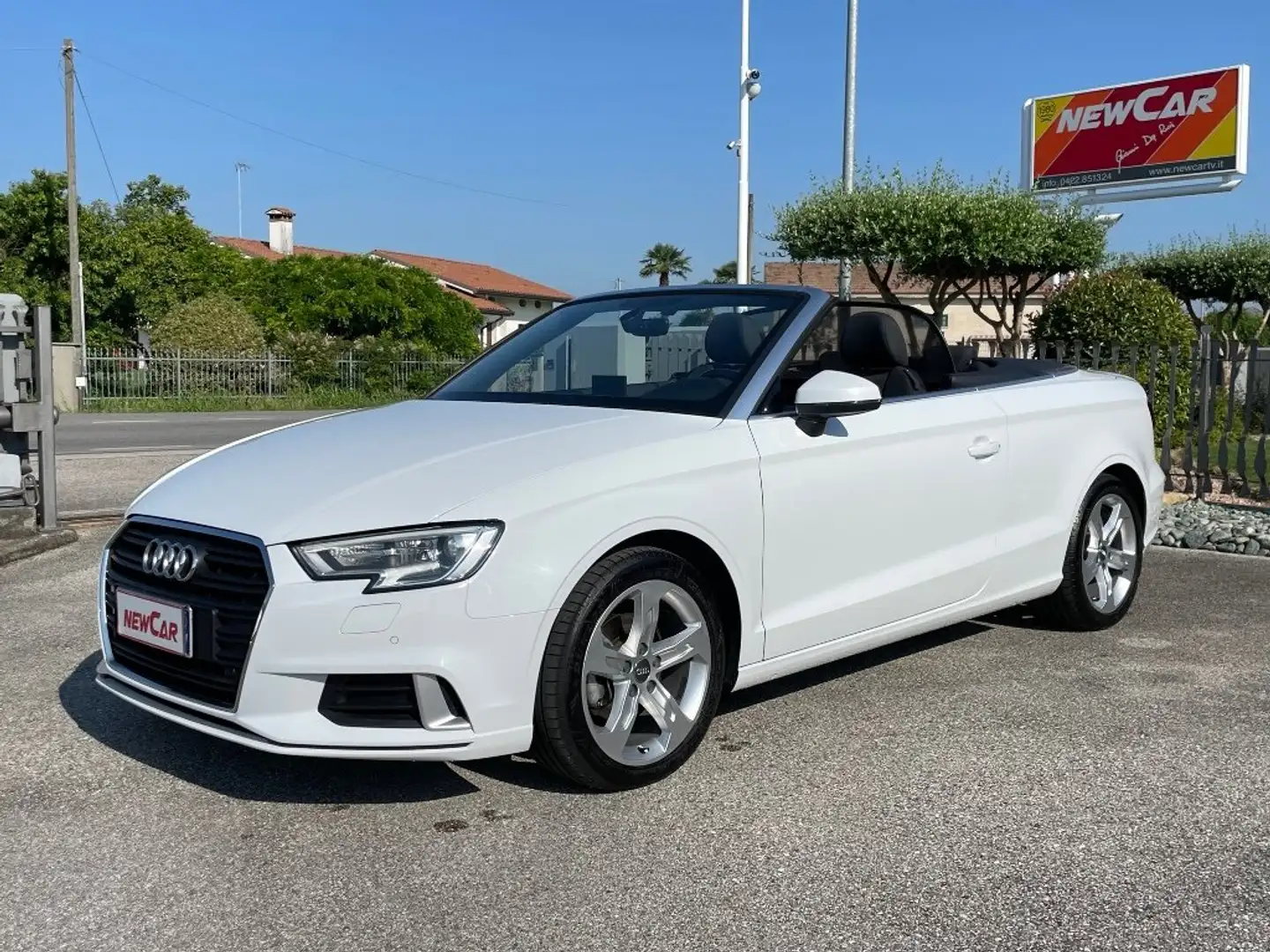 Audi A3 A3 Cabrio 2.0 TDI Sport 150cv S-Tronic Bianco - 1
