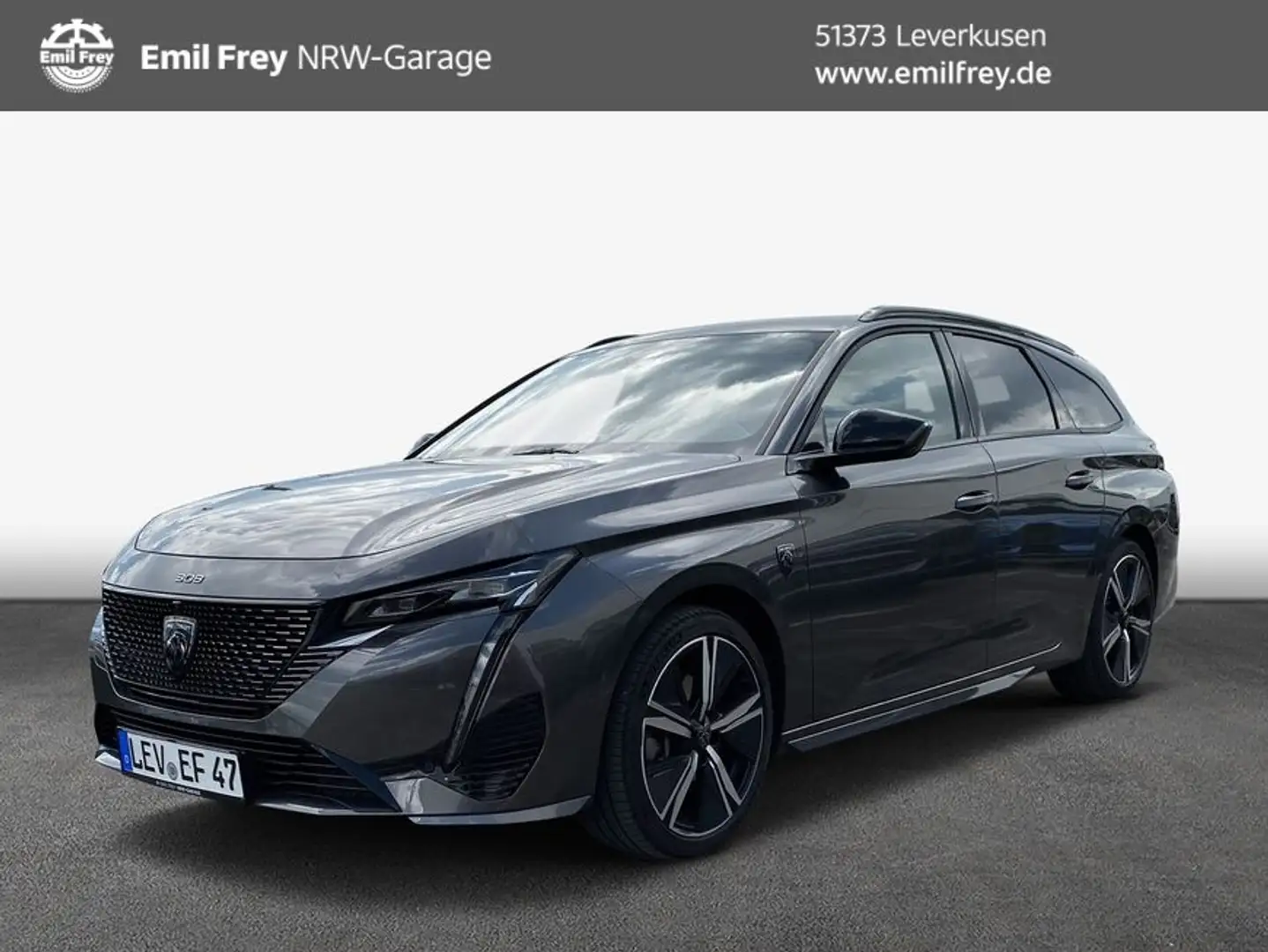 Peugeot 308 SW PureTech 130 EAT8 GT Gris - 1