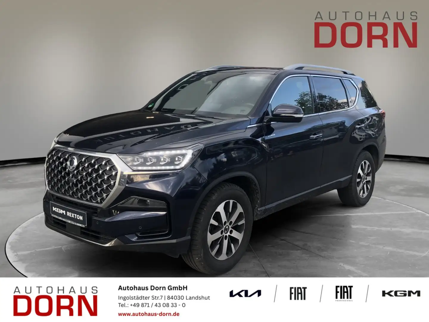 KGM Rexton Platinum 2.2D AT8 AWD AHK Blau - 1