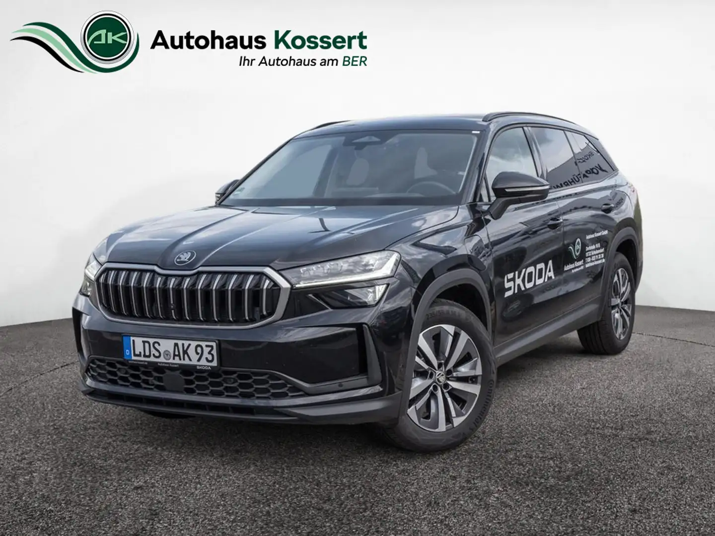 Skoda Kodiaq 1.5 TSI iV Selection AHK 360° HUD ACC Zwart - 1