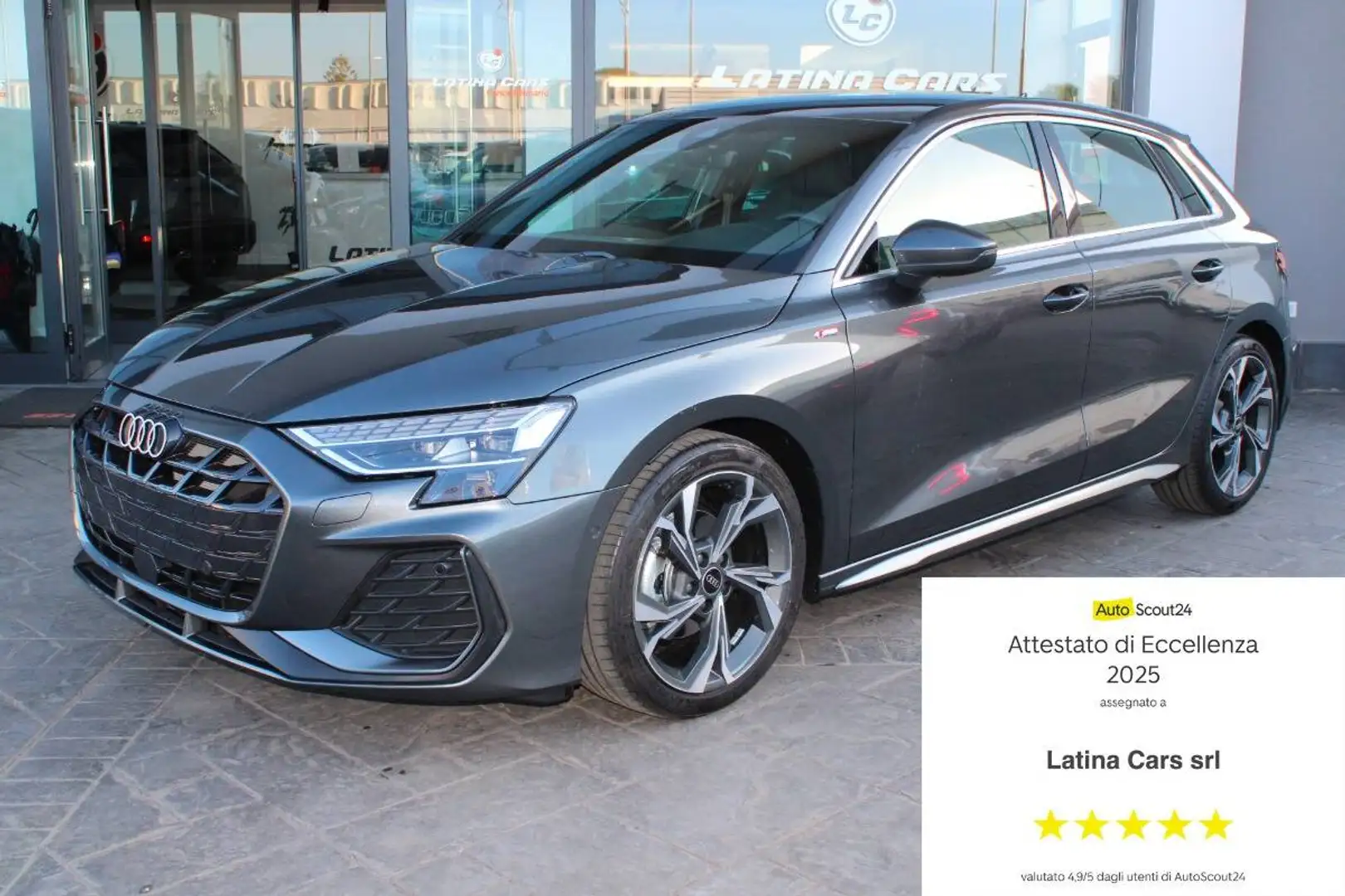 Audi A3 35 2.0 tdi S line Edition s-tronic Con TELECAMERA Grigio - 1