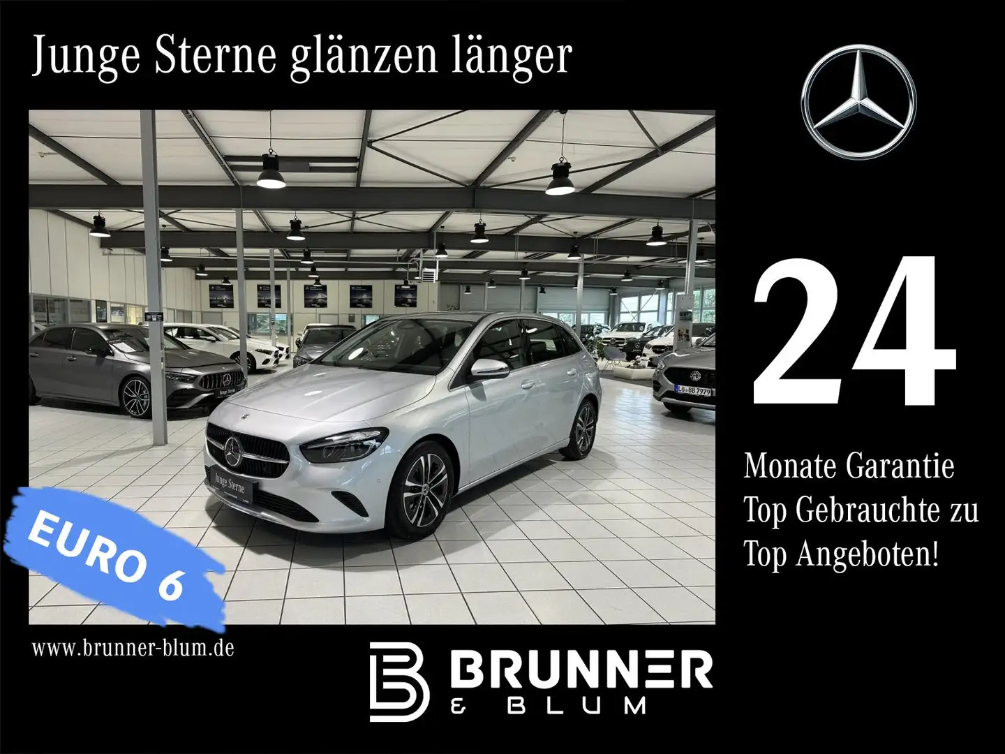 Mercedes-Benz B 180 B 180 Progressiv,Kamera,SpiegelP,LED,7G,EASYPACK Silver - 1