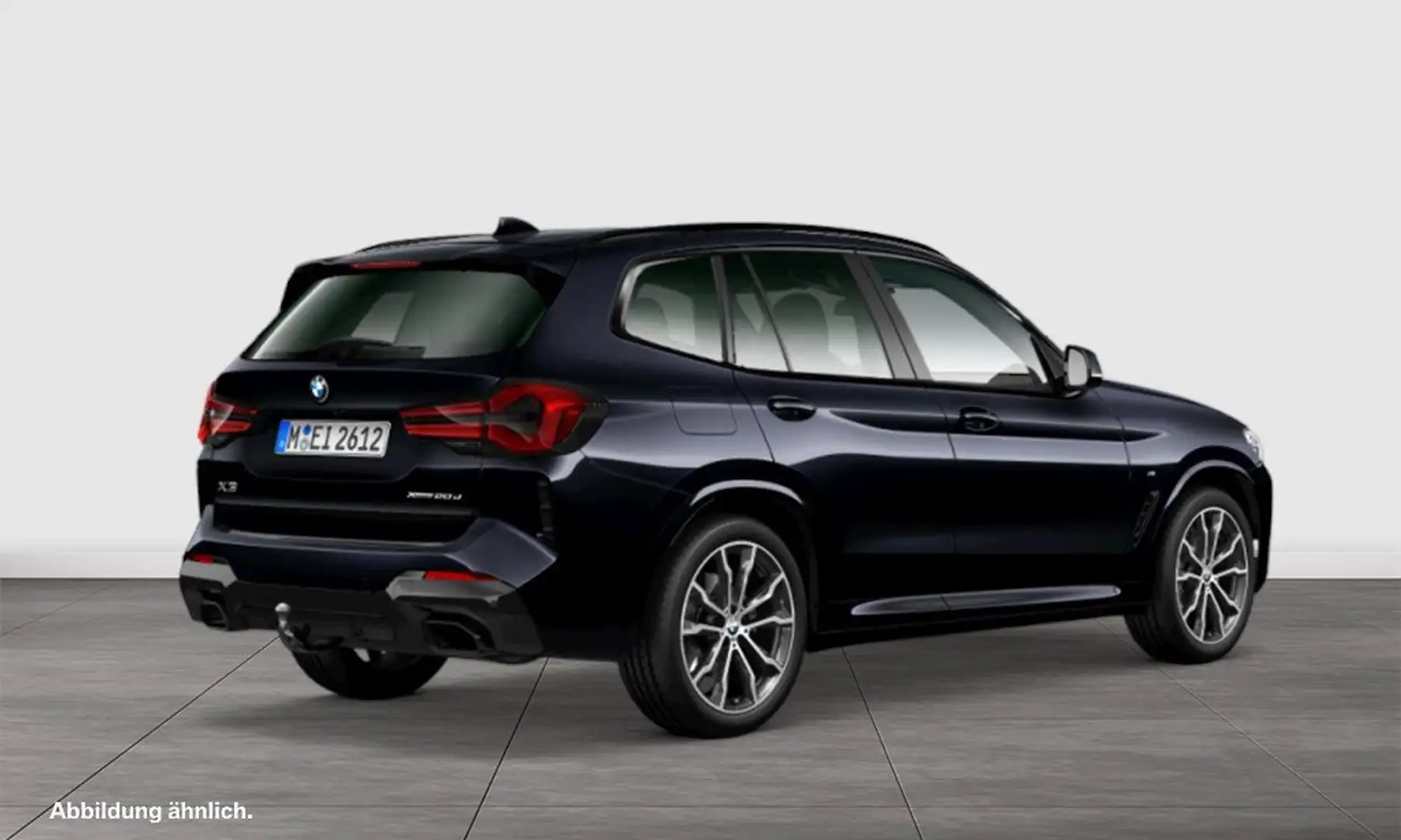 BMW X3 xDrive20d M Sport Laser DA PA Pano AHK HiFi Schwarz - 2