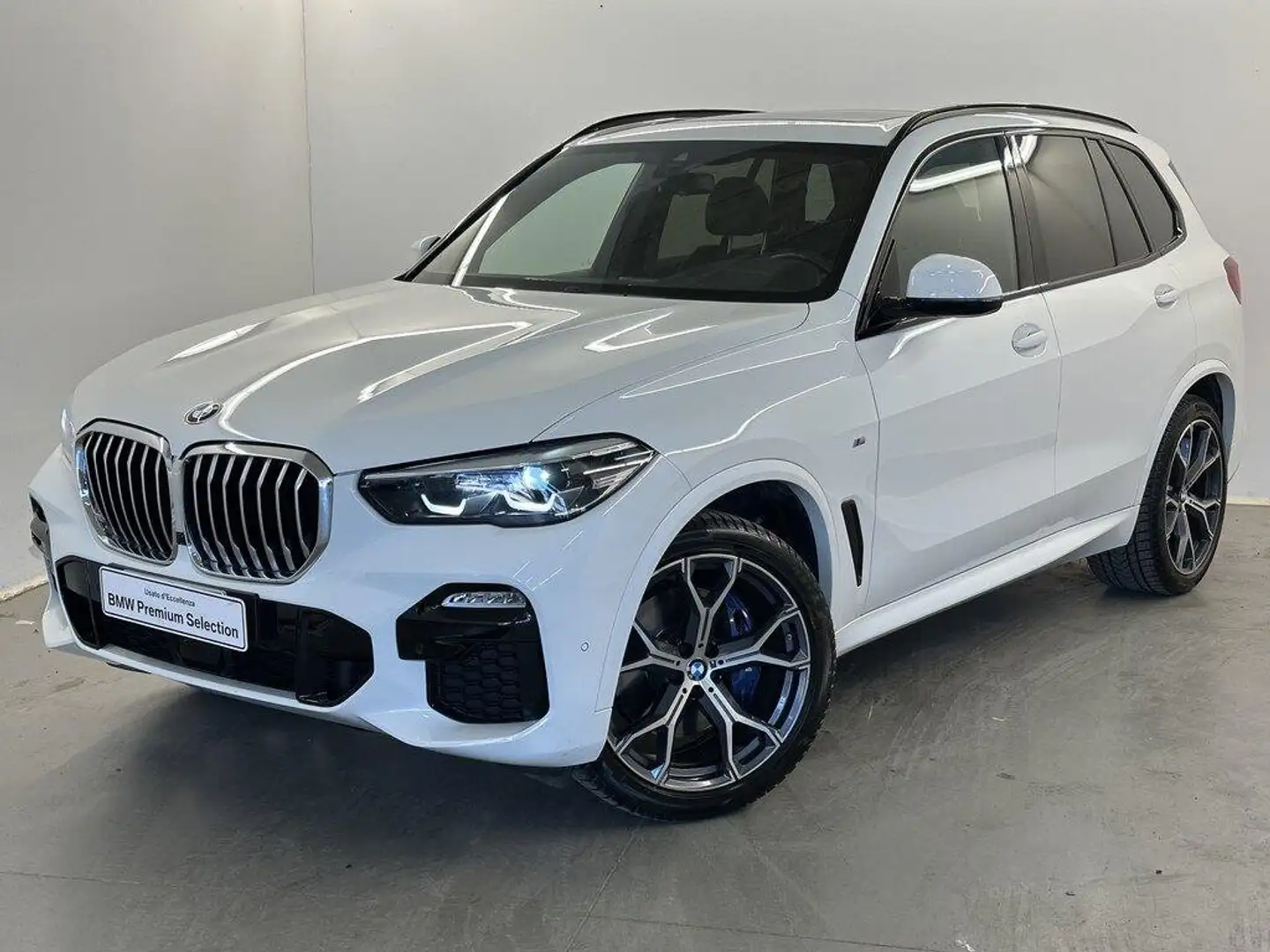 BMW X5 xdrive25d Msport auto Bianco - 1