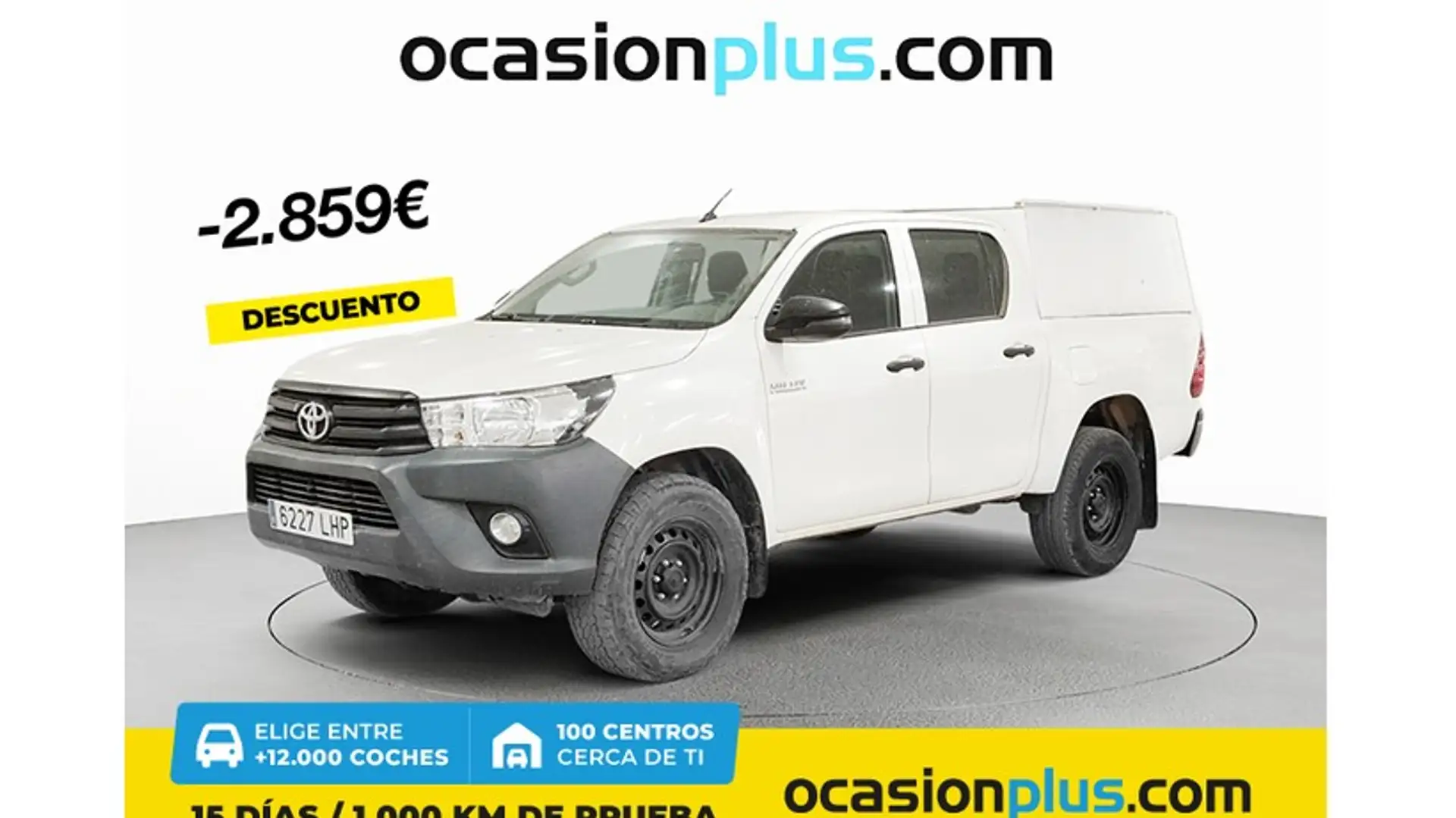 Toyota Hilux Cabina Doble GX Blanco - 1