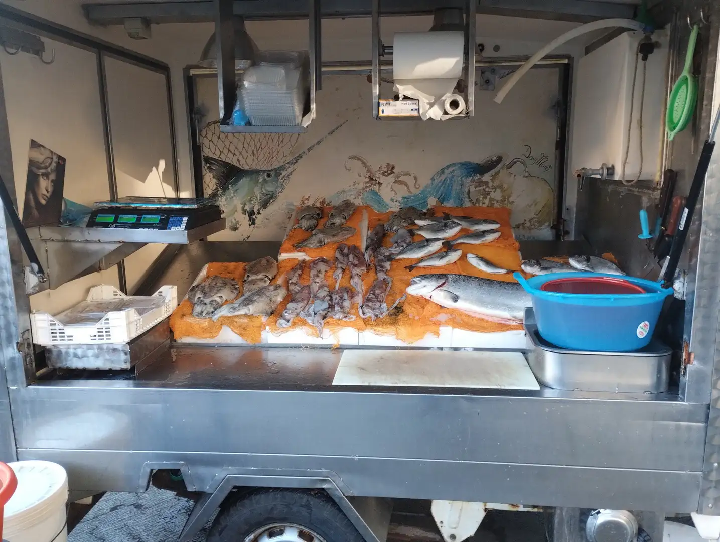 Piaggio Porter autonegozio vendita pesce - 2