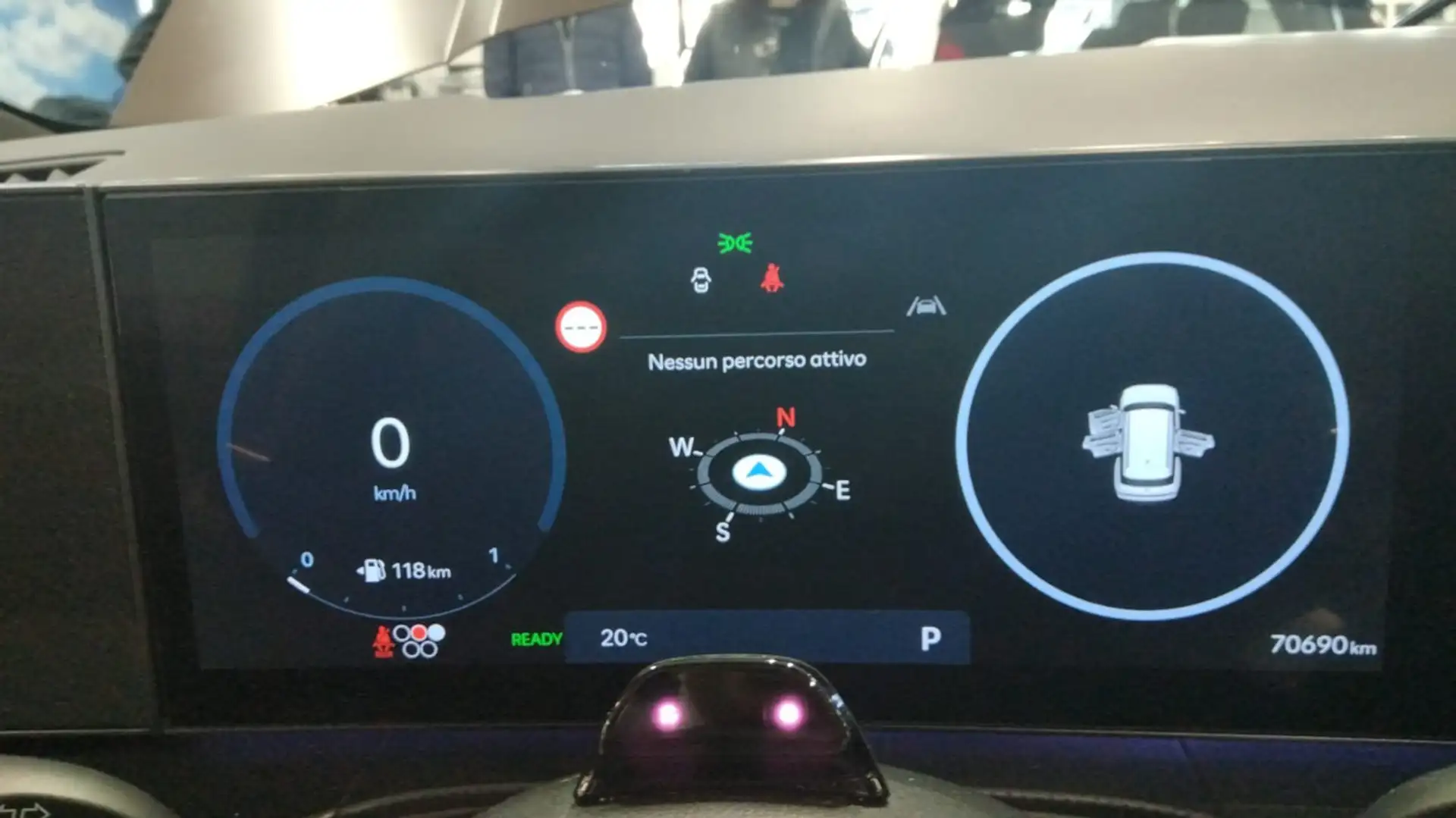 Hyundai SANTA FE Santa Fe 1.6 T-GDi HEV 4WD AT 7 posti XClass Braun - 2