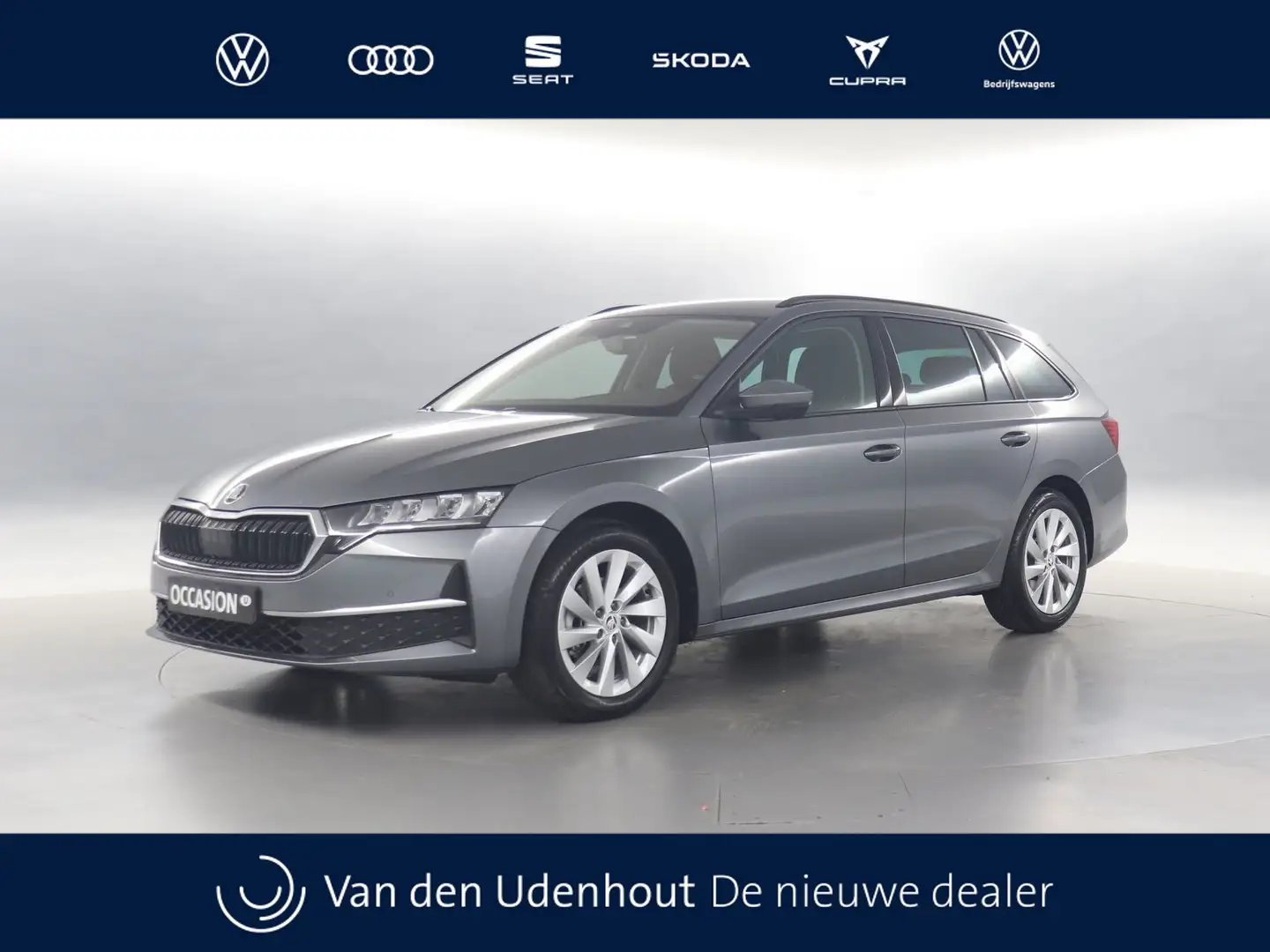 Skoda Octavia Combi 1.5 TSI 115pk MHEV Business Edition DSG / Na Grijs - 1