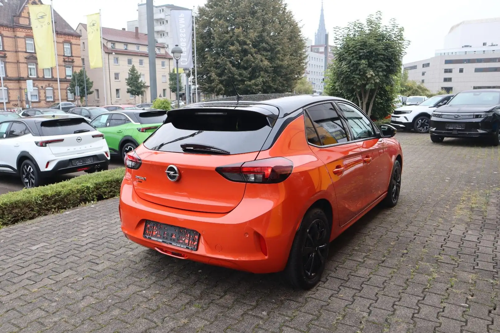Opel Corsa -e Edition, LED, Style-Paket, PDC hi. Orange - 2