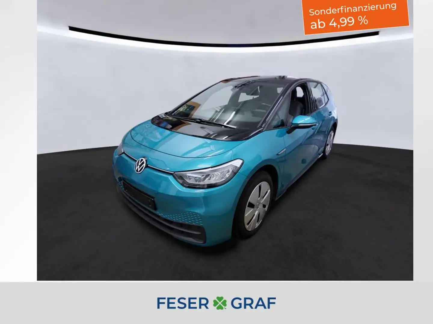 Volkswagen ID.3 Pure Performance City ACC Navi SHZ PDC LED Noir - 1