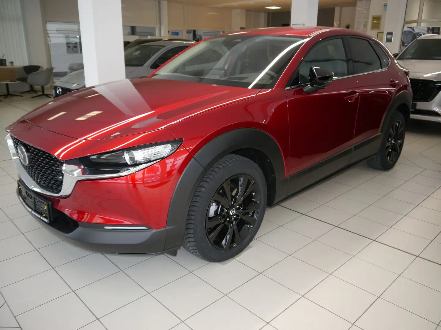 Mazda CX-30 e-SKYACTIV-G M-Hyb VIELE EXTRAS 6 JAHRE GARANTIE Rot - 1