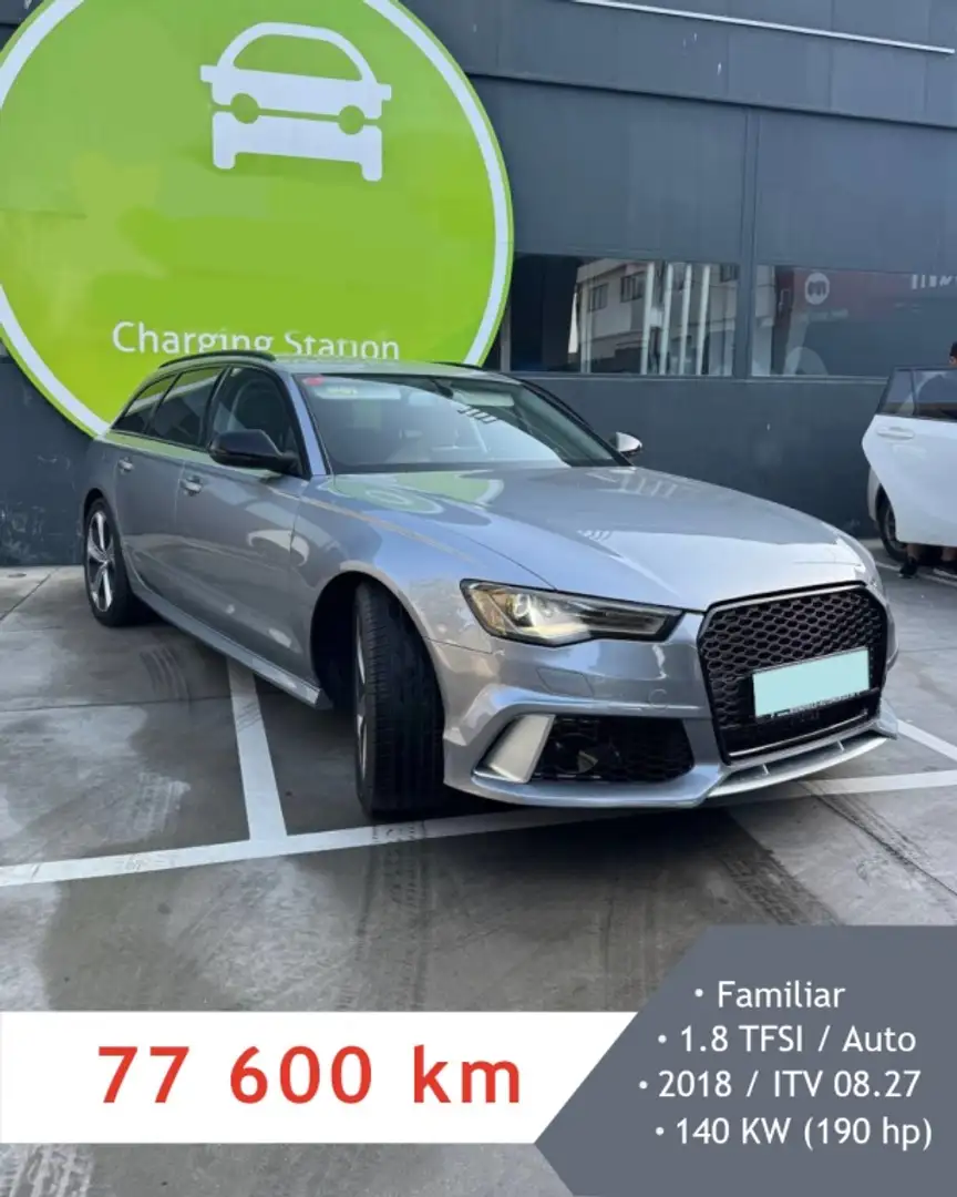 Audi A6 Avant 1.8 TFSI S line edition S-T Gris - 1