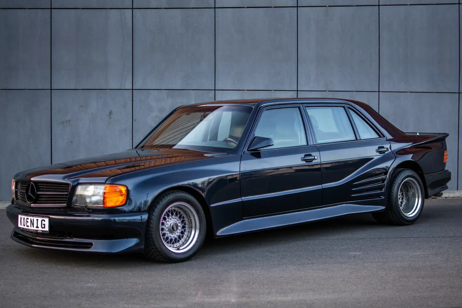 Mercedes-Benz 500 W126 500SEL KOENIG SPECIALS ORIGINAL Blauw - 1