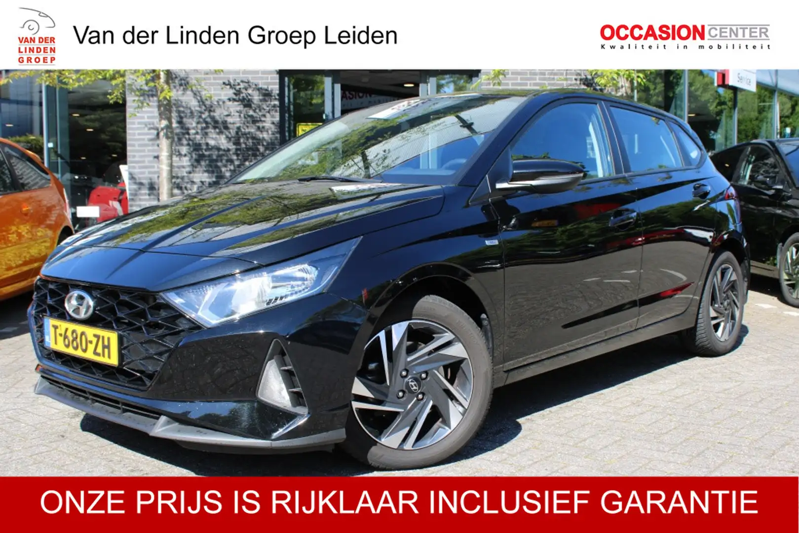 Hyundai i20 1.0 T-GDI Comf.Smart Navi/Led/Pdc/Cam/16" "RIJKLAA Noir - 1