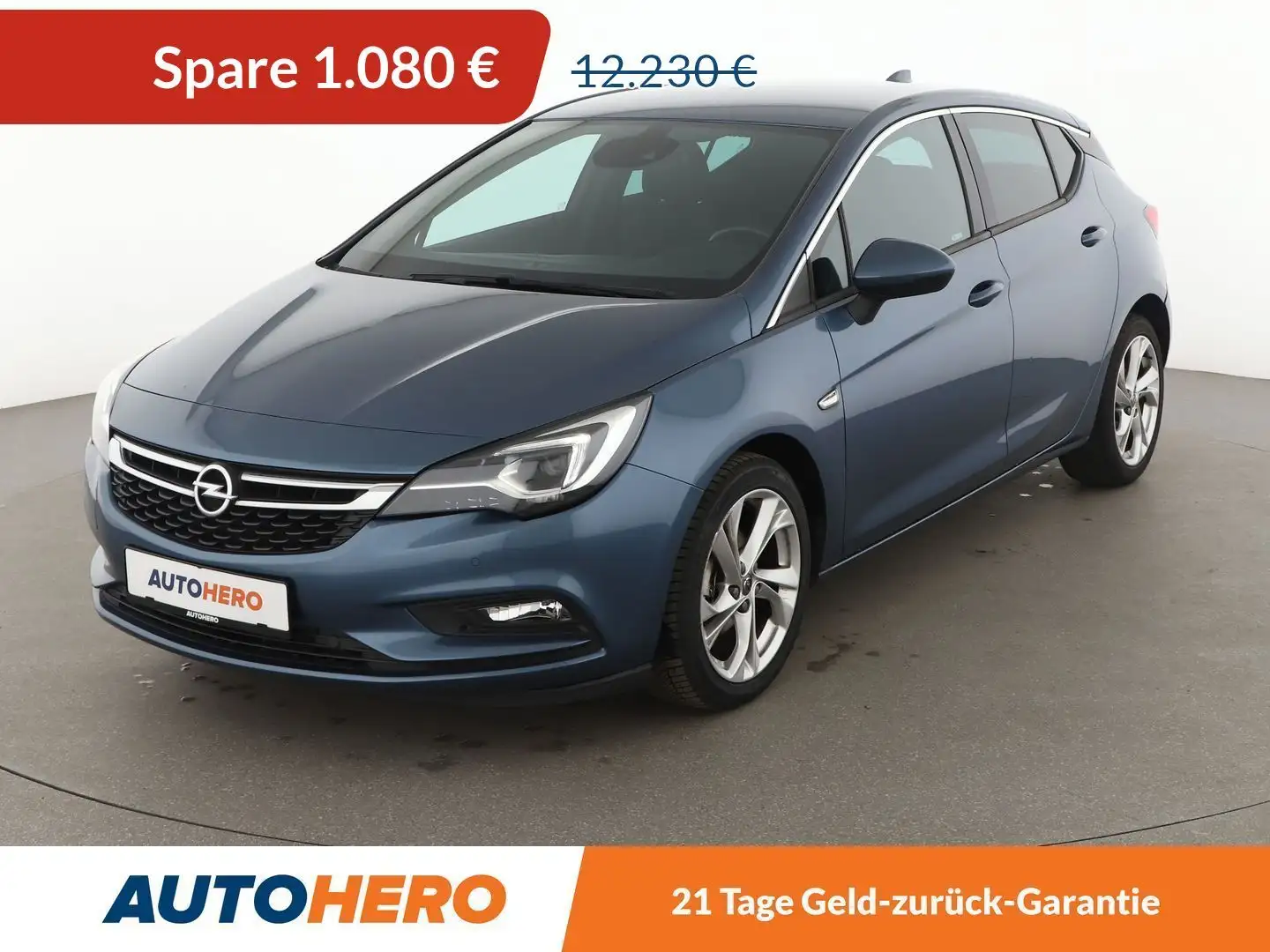 Opel Astra 1.4 SIDI Turbo Dynamic *NAVI*TEMPO*PDC*SHZ*ALU* Blau - 1
