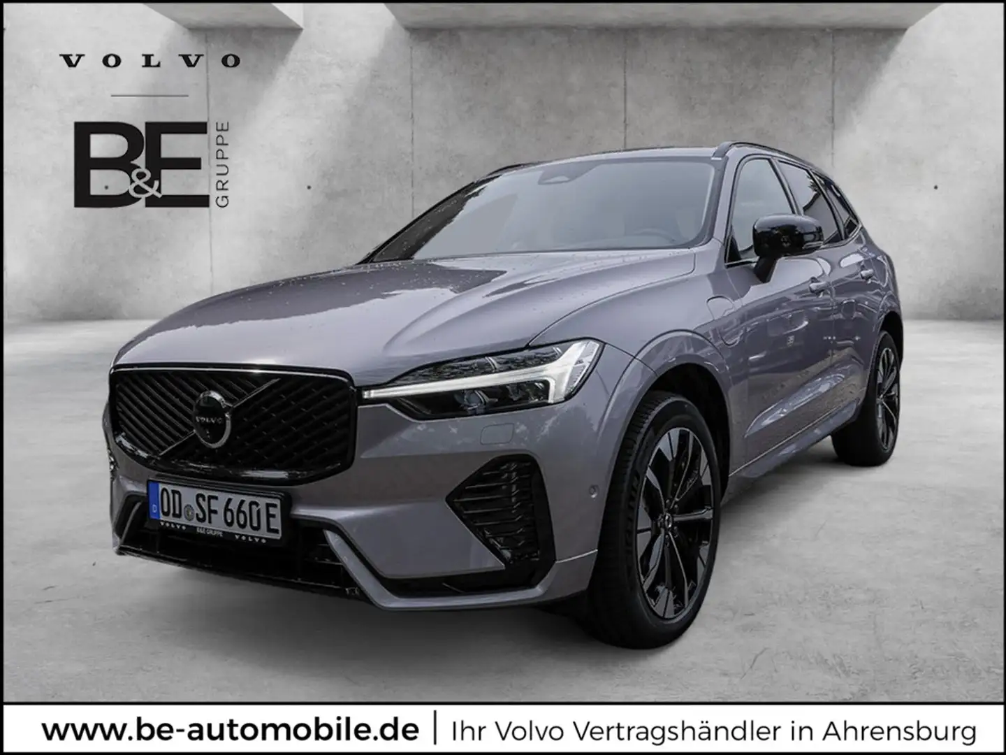 Volvo XC60 T8 AWD Ultra Dark Recharge Massage B&W 360° Silber - 1