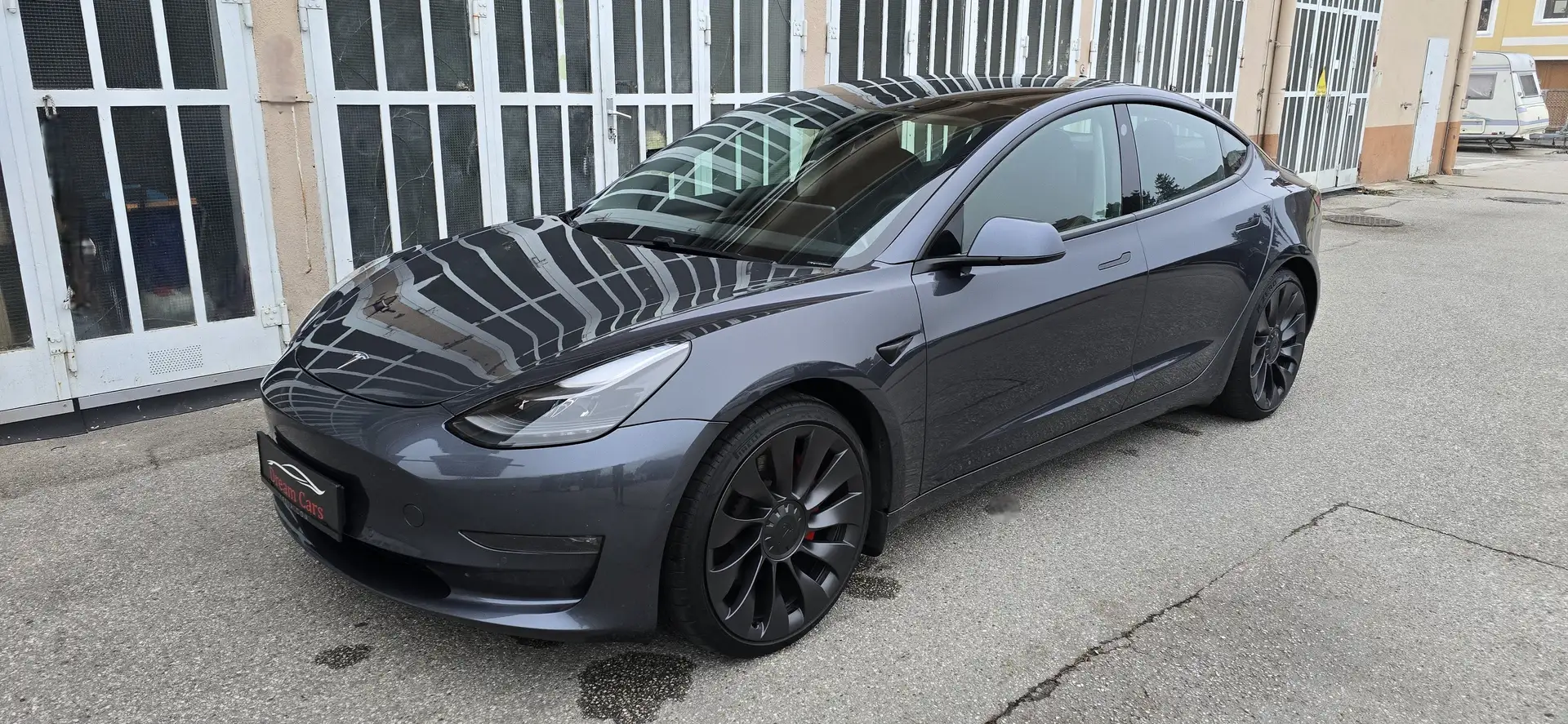 Tesla Model 3 Performance AWD **Autopilot*Mwst.*Sofort Kredit** Gris - 1