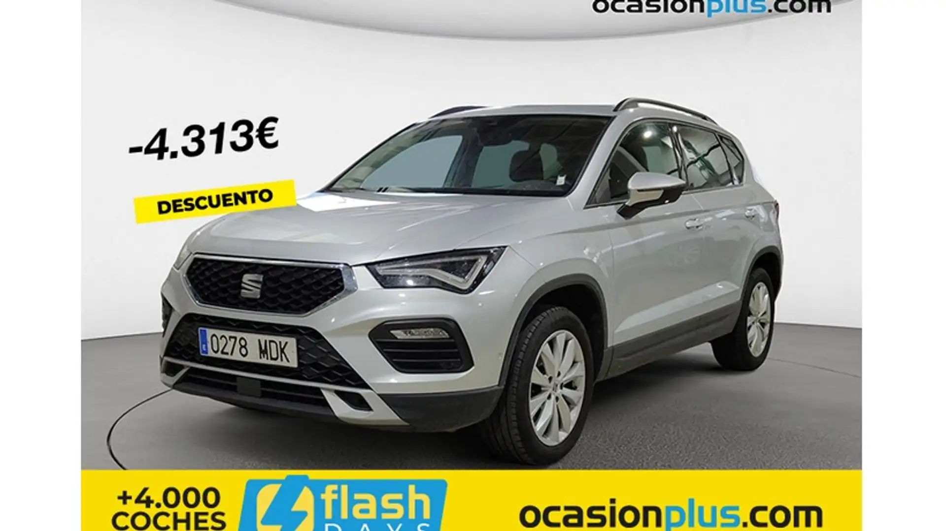 SEAT Ateca 1.5 EcoTSI S&S Style XM DSG Silber - 1