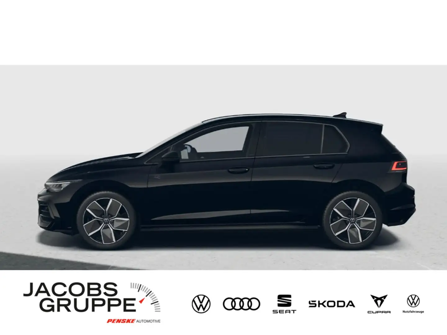 Volkswagen Golf VIII 1.5 eTSI Black Style/Matrix/Navi R-Line Schwarz - 2