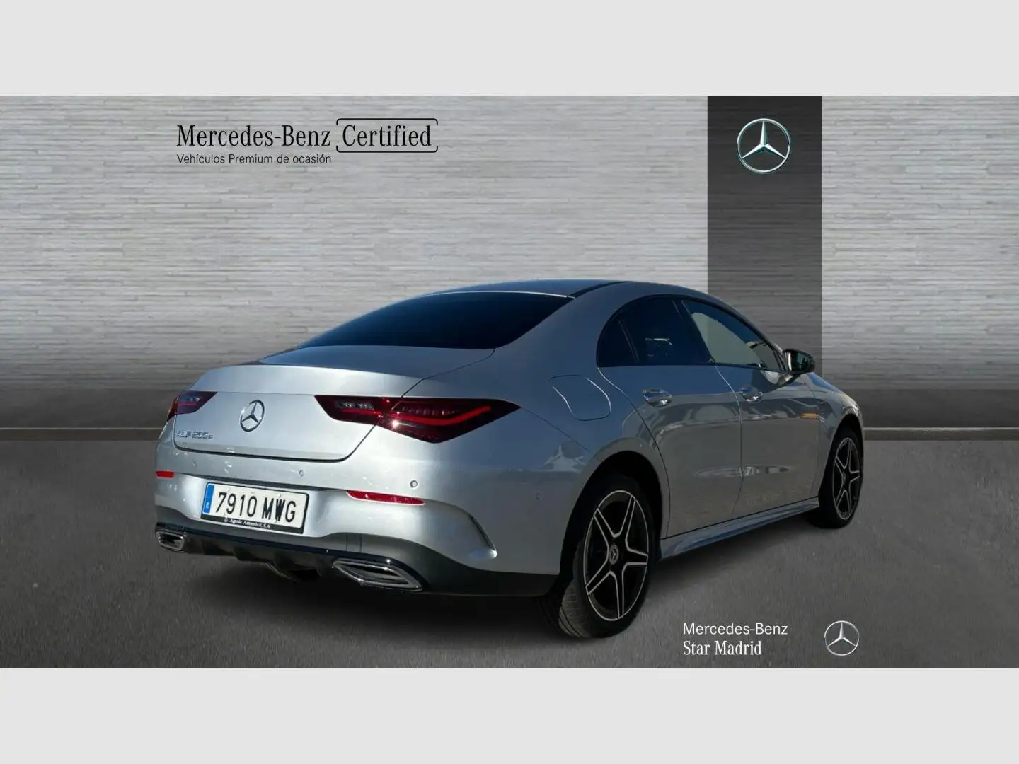 Mercedes-Benz CLA 250 e AMG Line (EURO 6d) Plateado - 2
