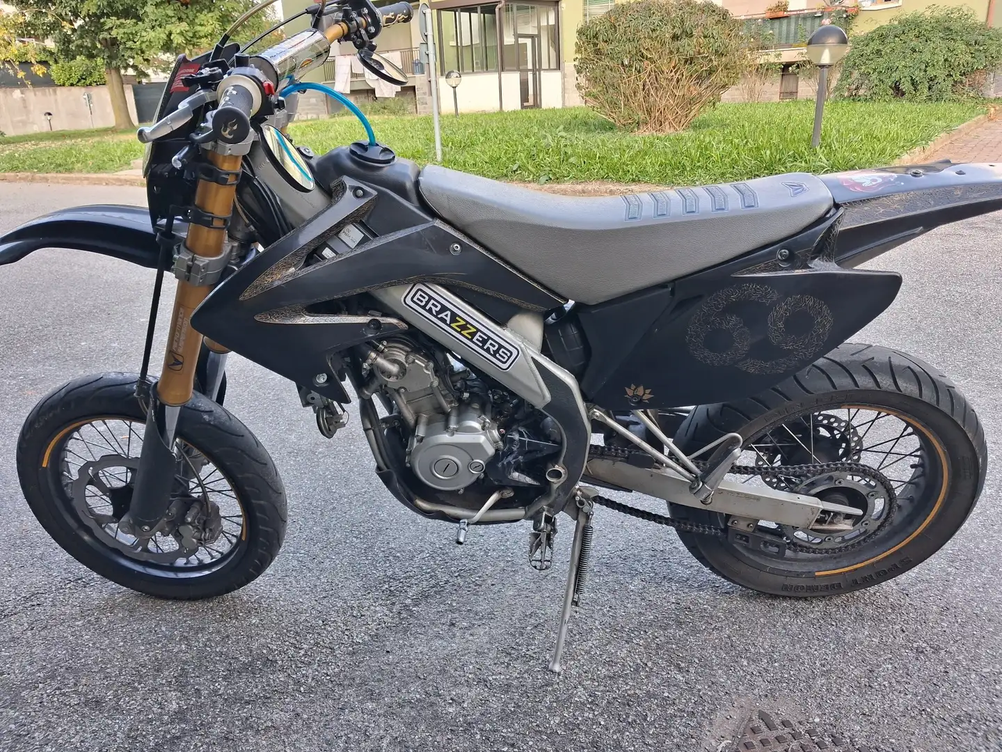 Vent Derapage 125 4T Zwart - 2