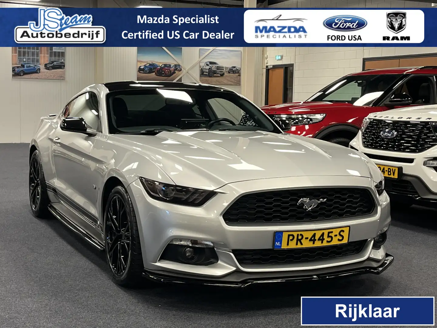 Ford Mustang USA Fastback 2.3 EcoBoost 317PK Automaat Special V Gris - 1