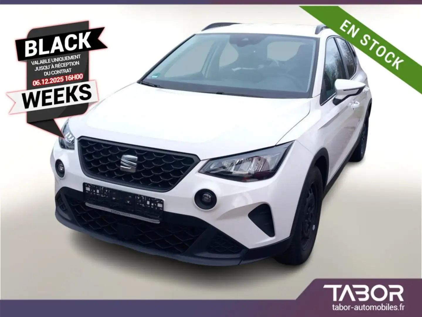 SEAT Arona 1.0 TSI 95 LED FullL Clima LaneAs Blanc - 1