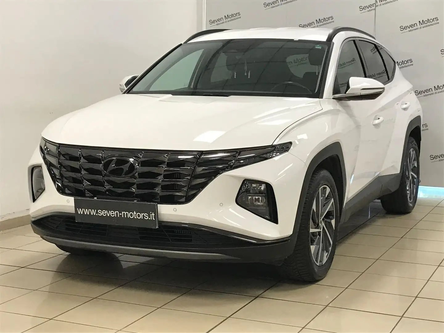 Hyundai TUCSON 1.6 CRDI Xline Blanc - 1