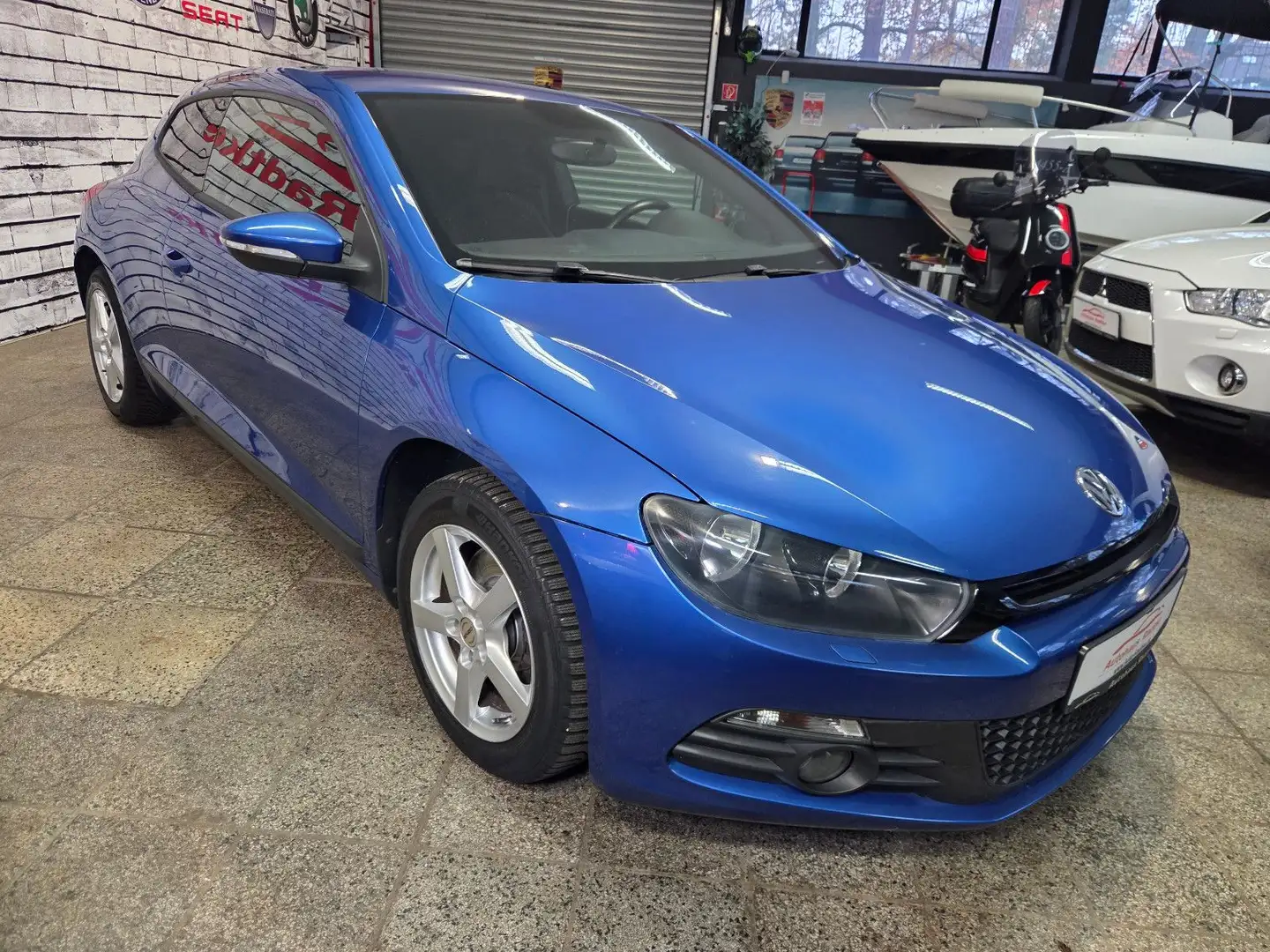 Volkswagen Scirocco 1.4 TSI*Steuerkette, Service & Tüv NEU* Bleu - 2