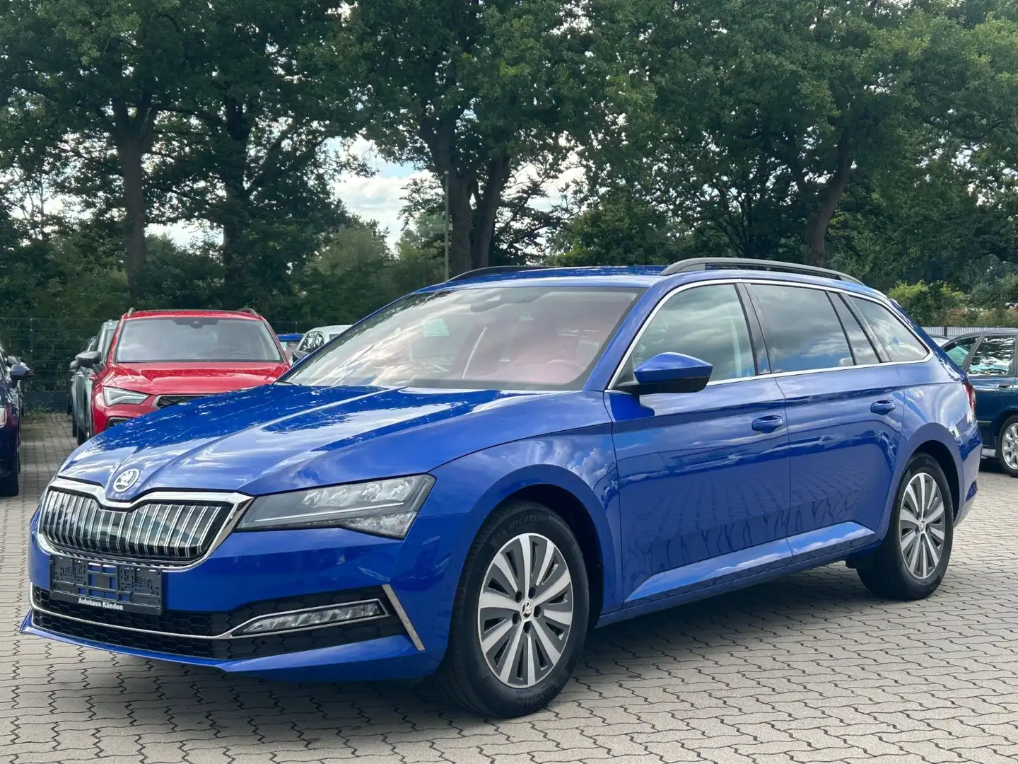 Skoda Superb Combi 1.4 TSI Ambition iV °StdHz°VC°ACC° Blau - 1