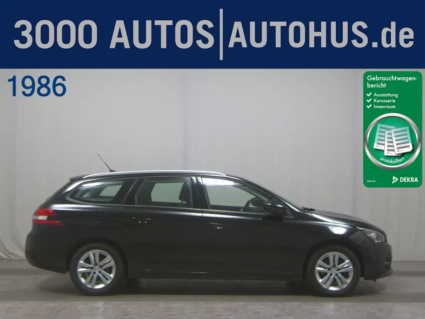 Peugeot 308 SW 1.5 BlueHDI Business-Line Navi RFK Shz Schwarz - 1